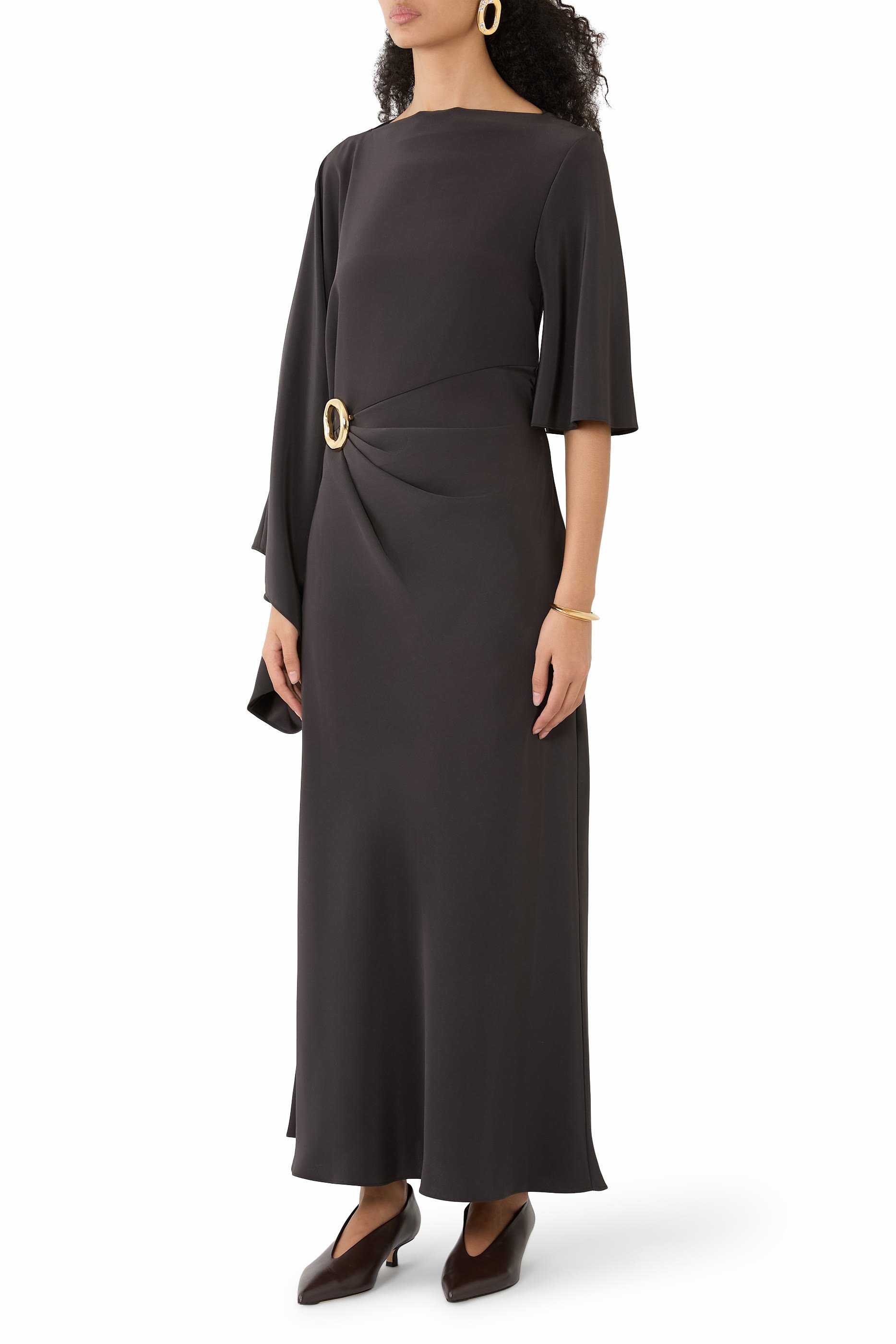 Joya Satin Twill Dress