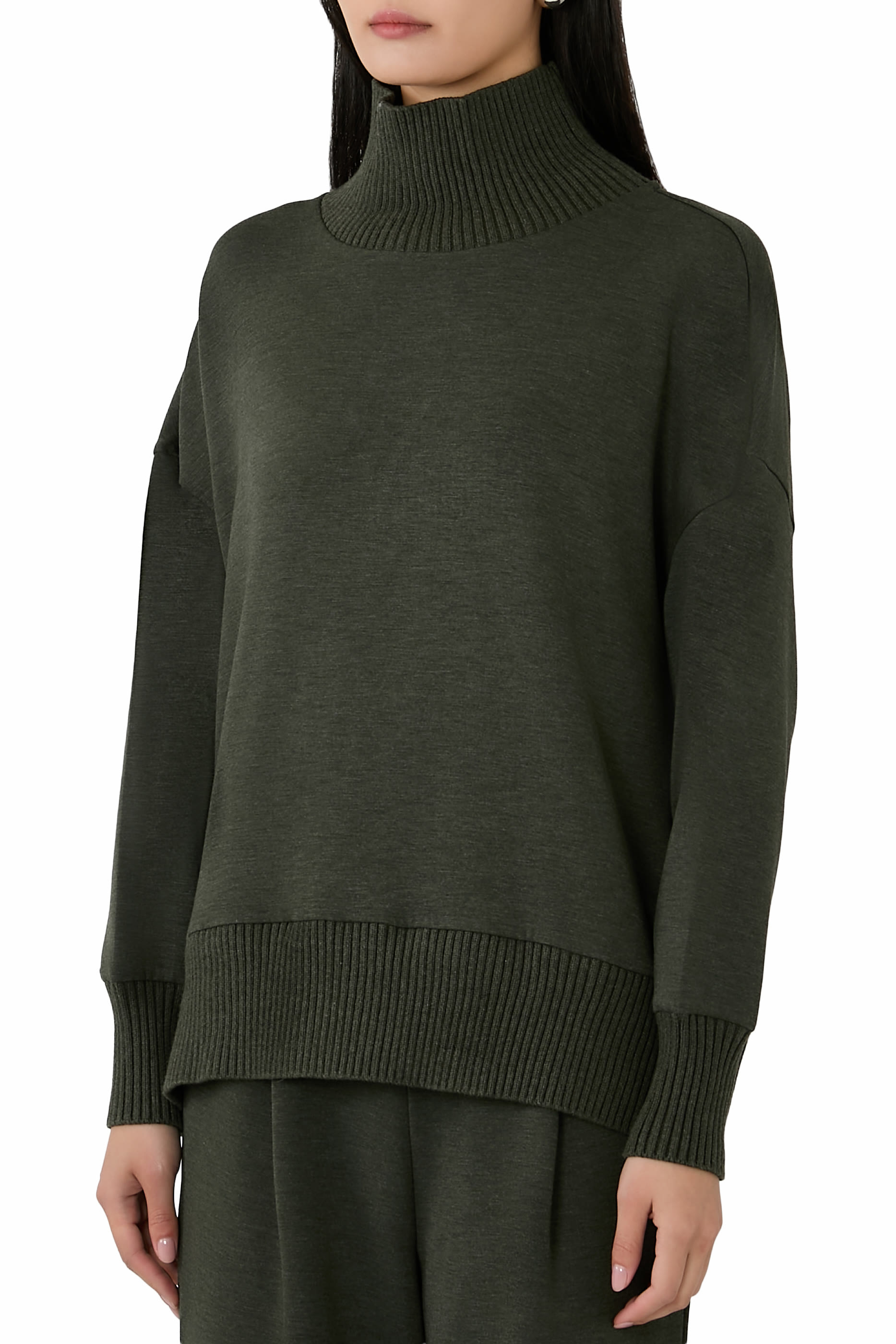Barker High-Neck Sweatshirt