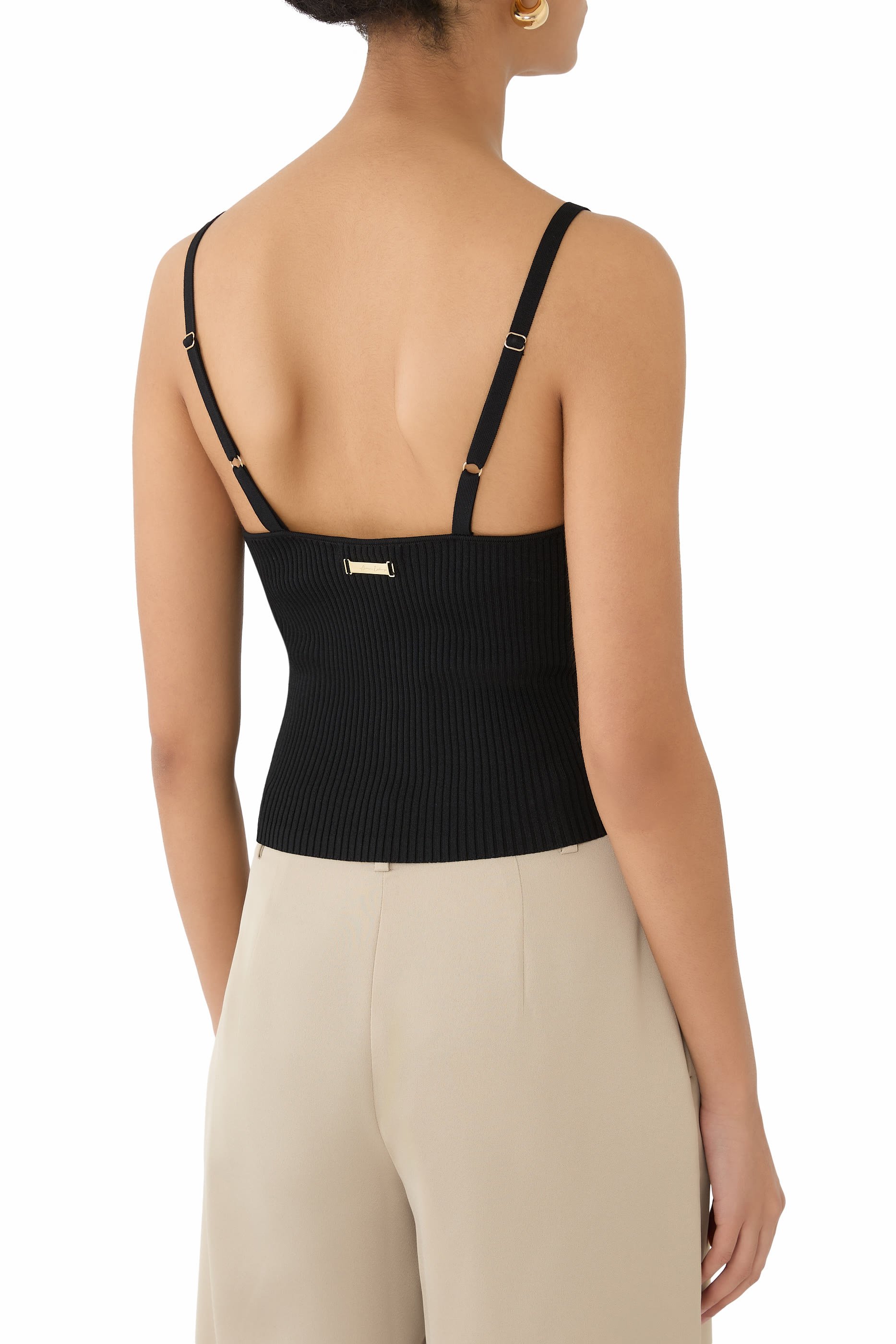 Occasionwear V-Neck Sleeveless Knitwear