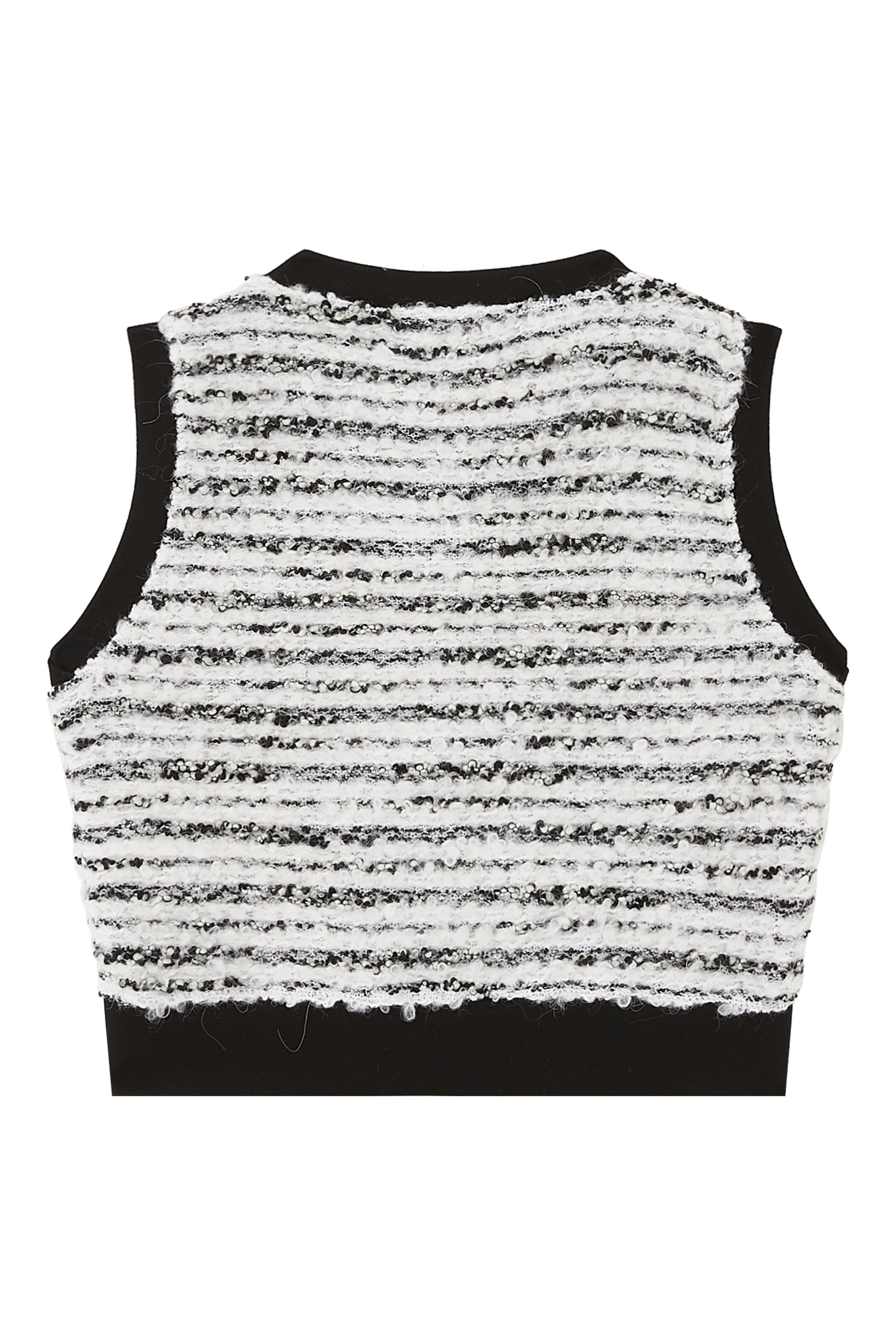 Kids Trimmed Knit Vest