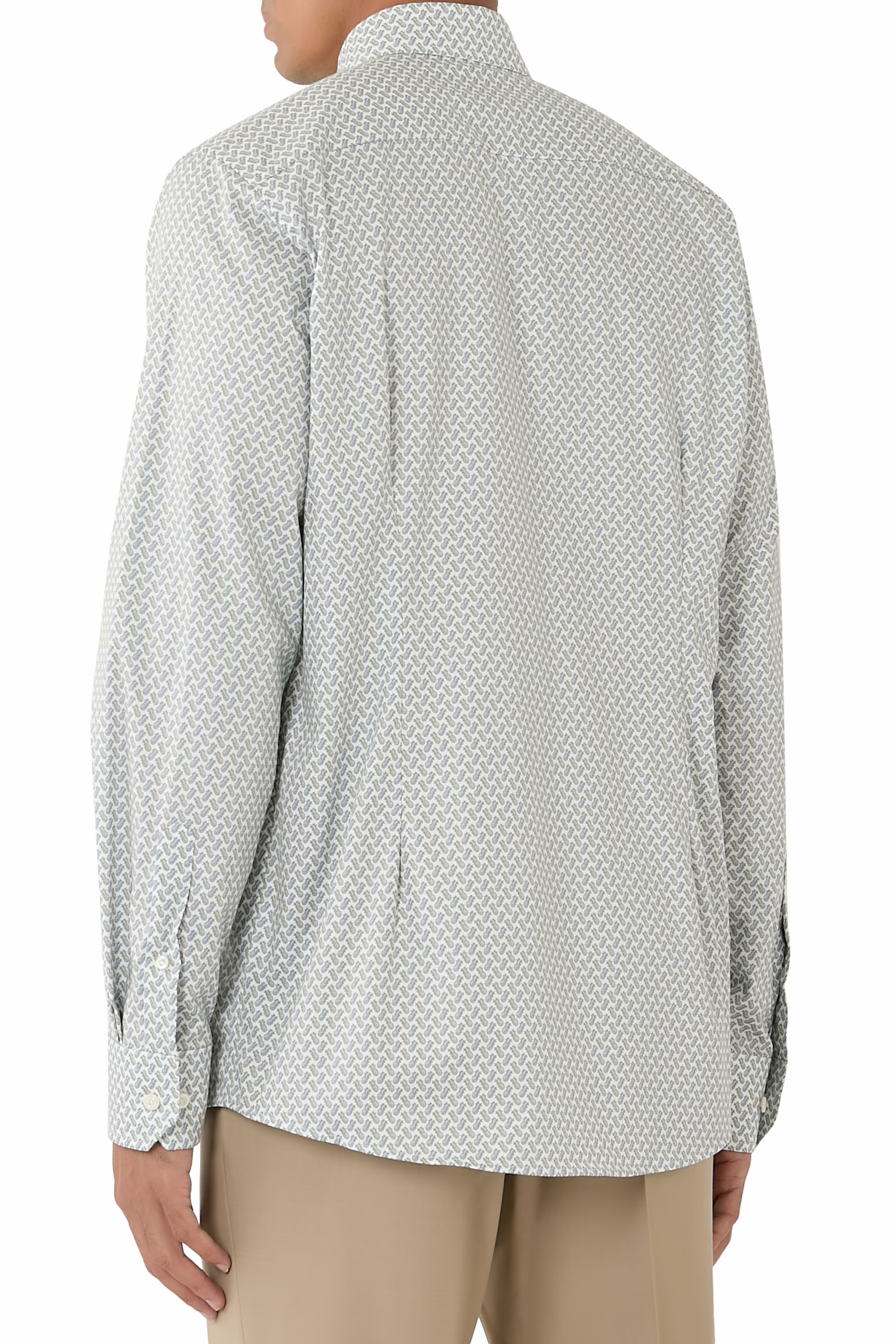 Motif Signature Twill Shirt