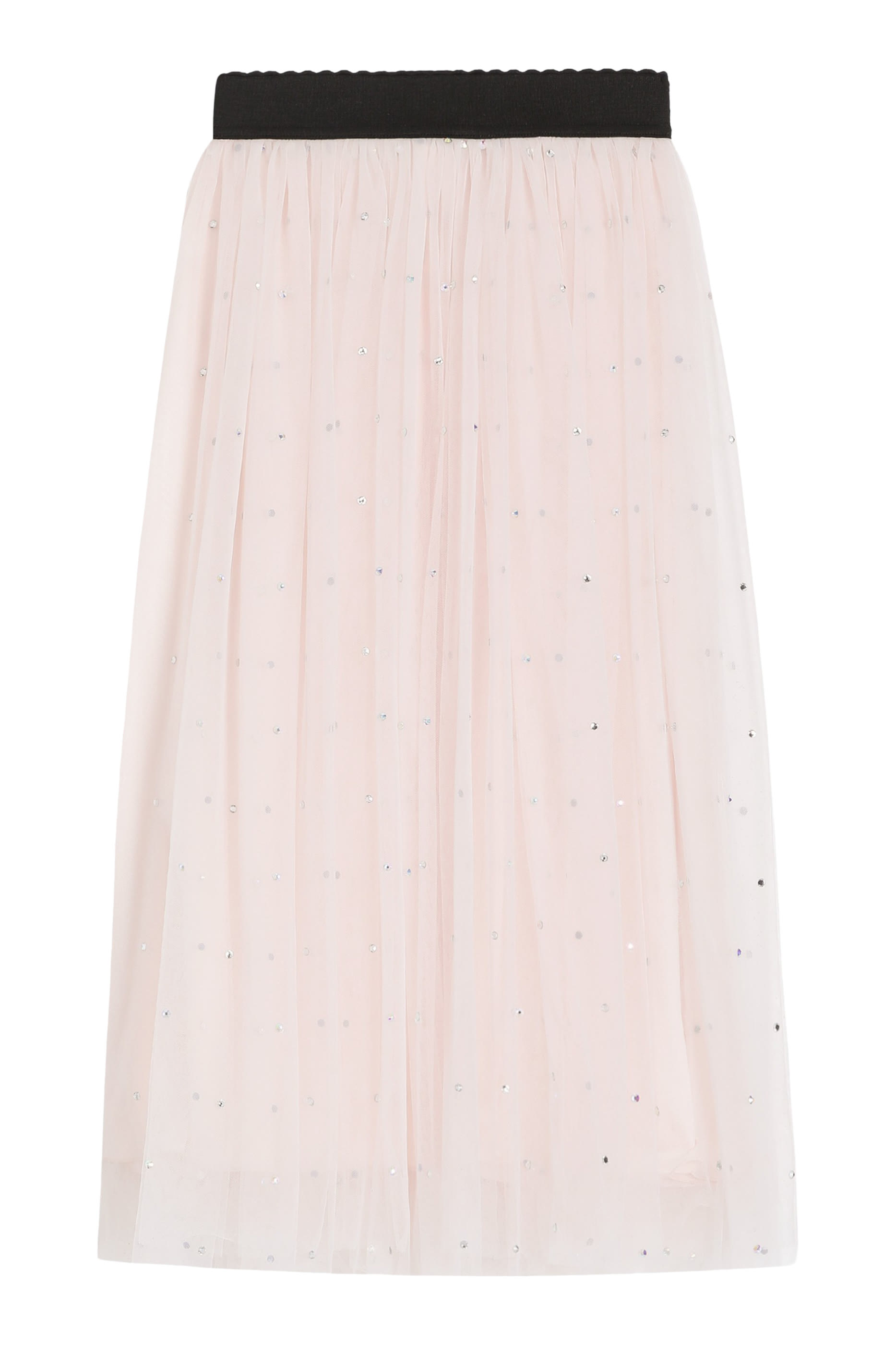 Kids Tulle Skirt with Rhinestone Embellishment