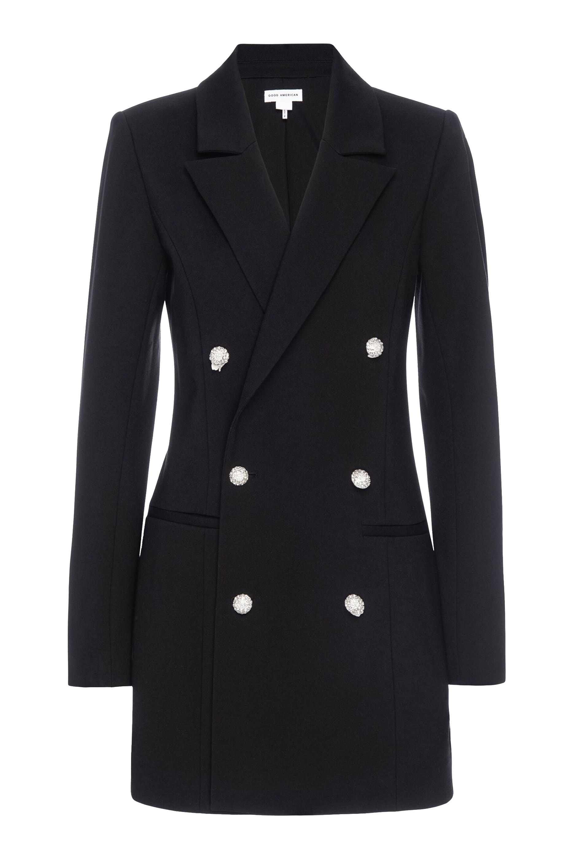 Ponte Embellished Blazer Dress