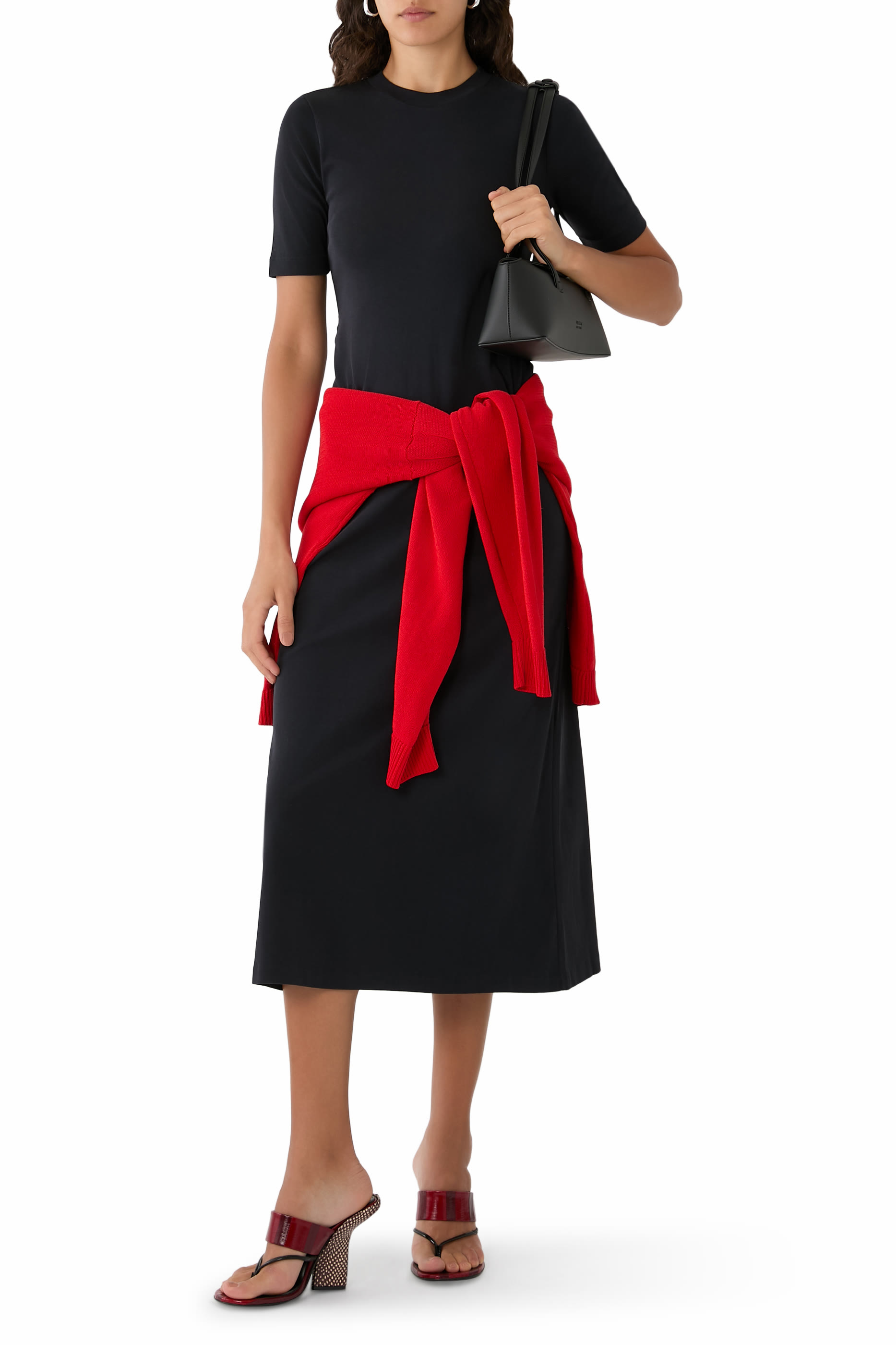 Organic Cotton Fine Rib Dress