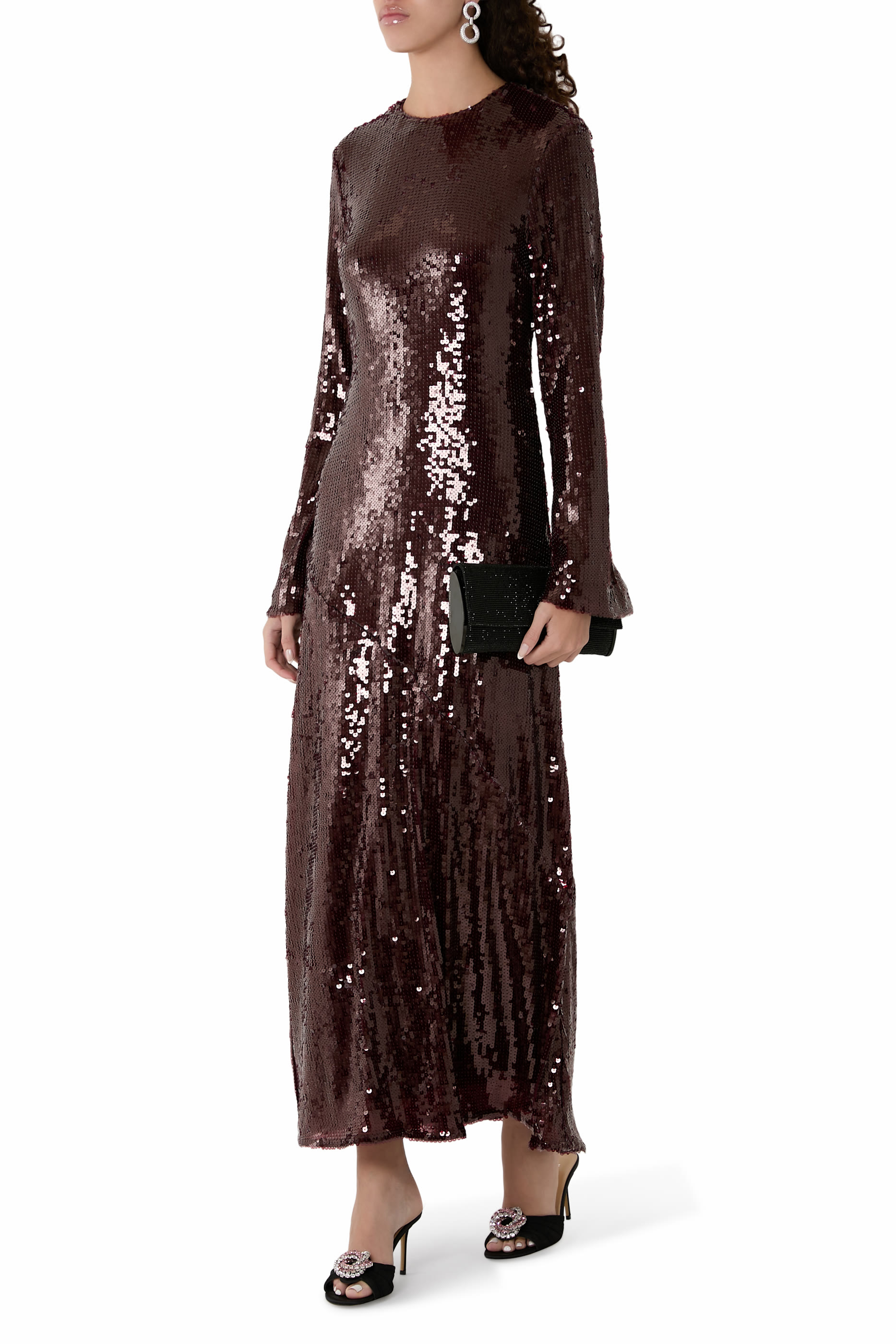 Sequin Maxi Dress