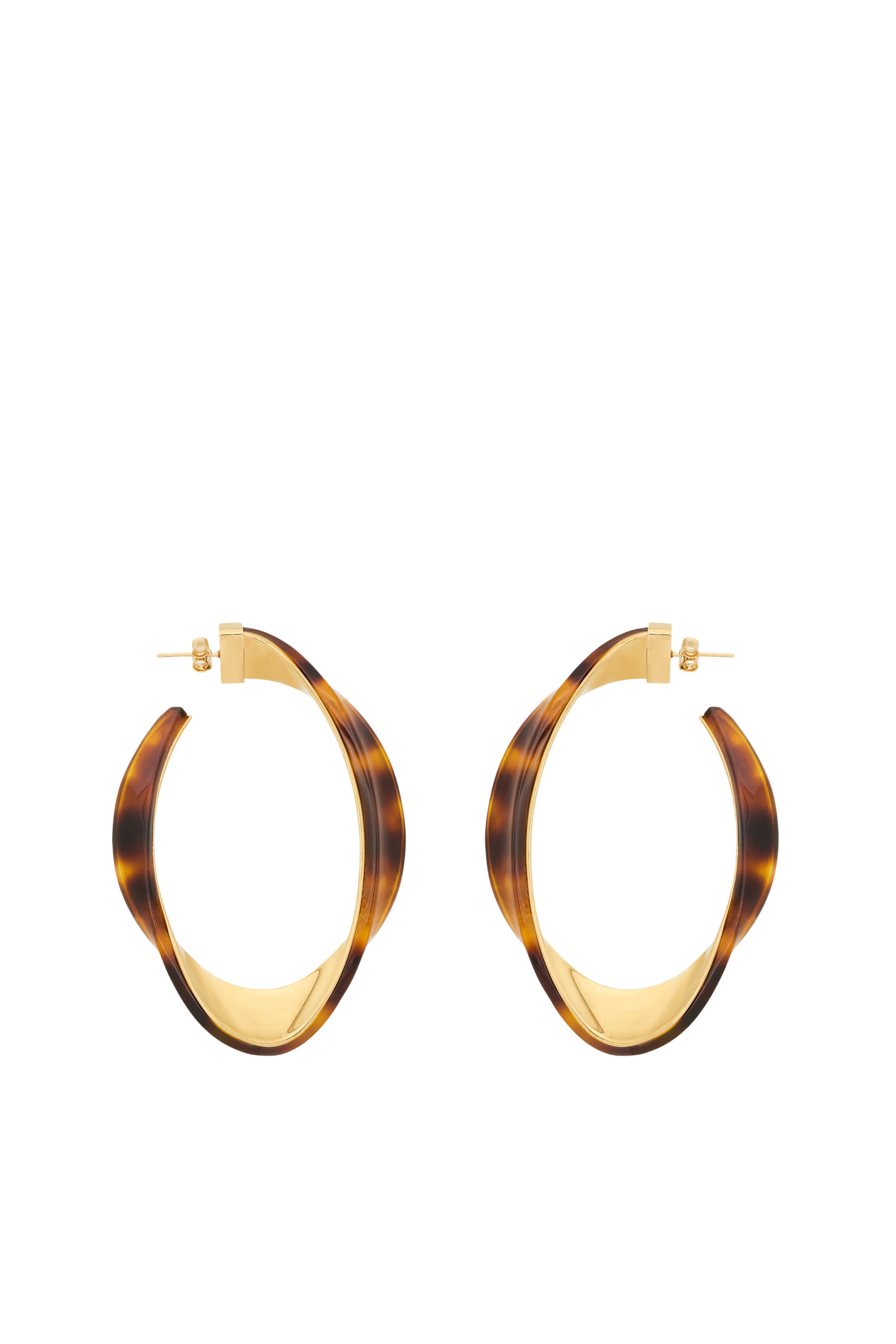 Twisted Hoop Earrings