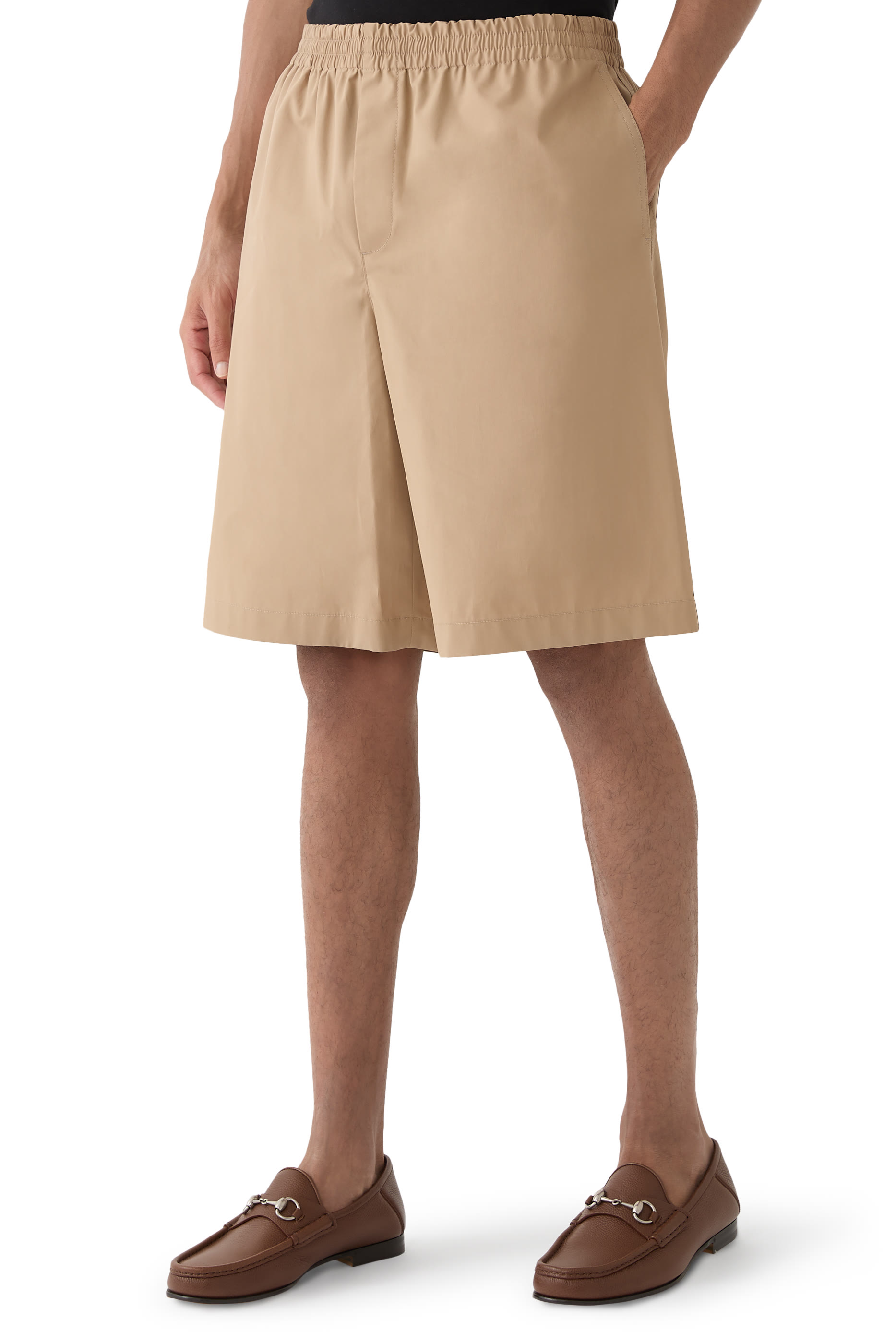 Cotton Poplin Shorts