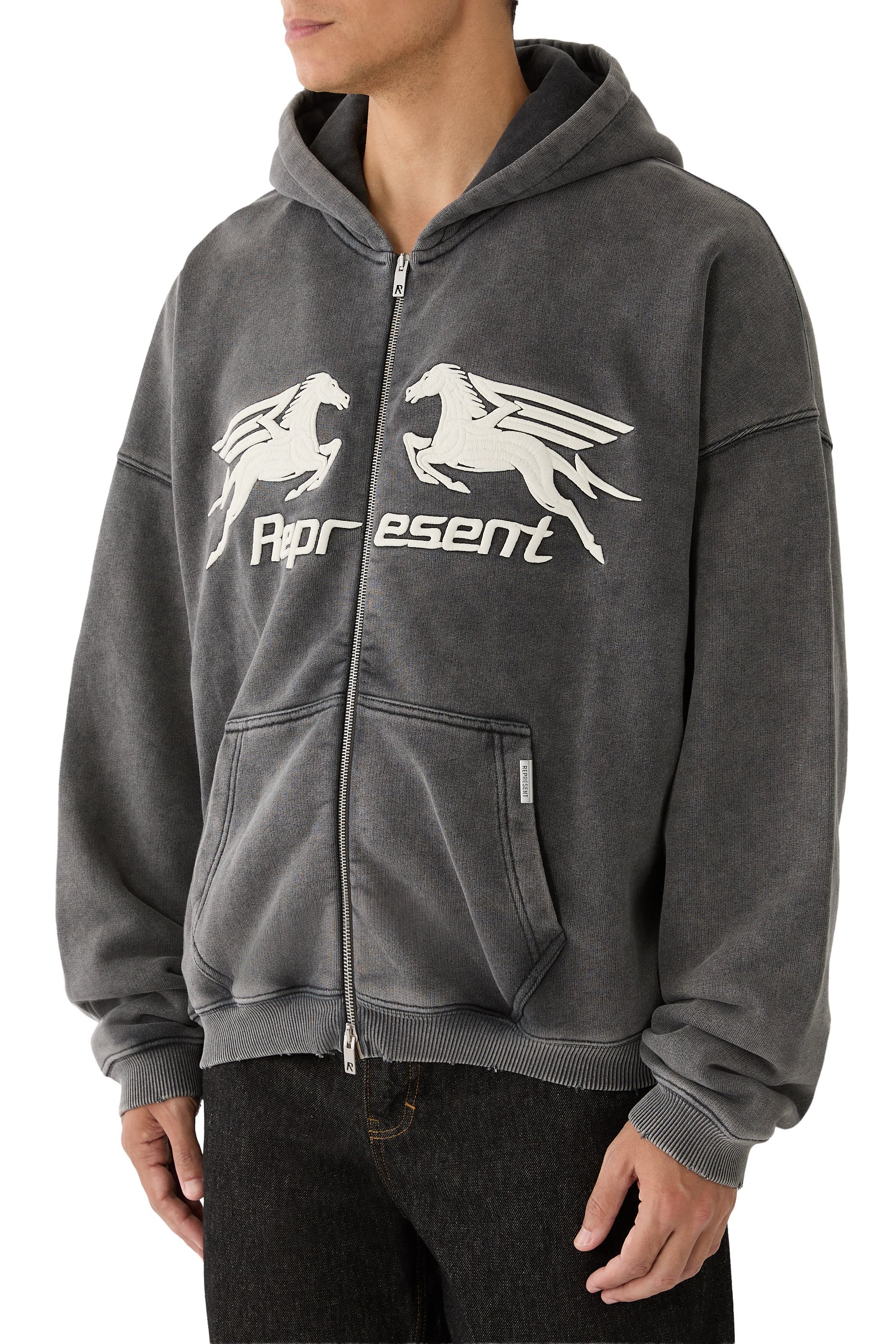 Pegasus Zip-Through Hoodie