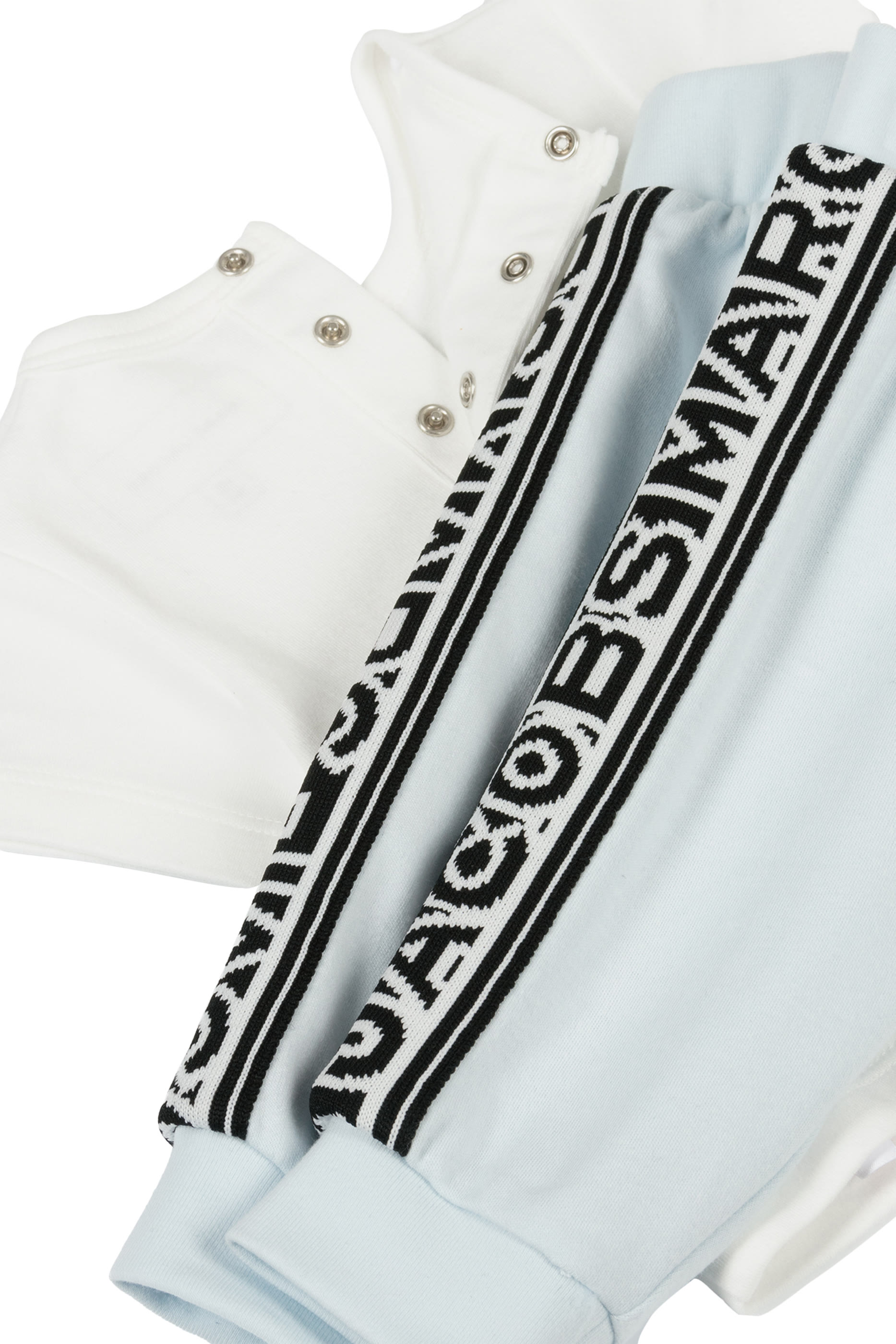 Kids Cotton T-Shirt, Trouser & Cardigan Set