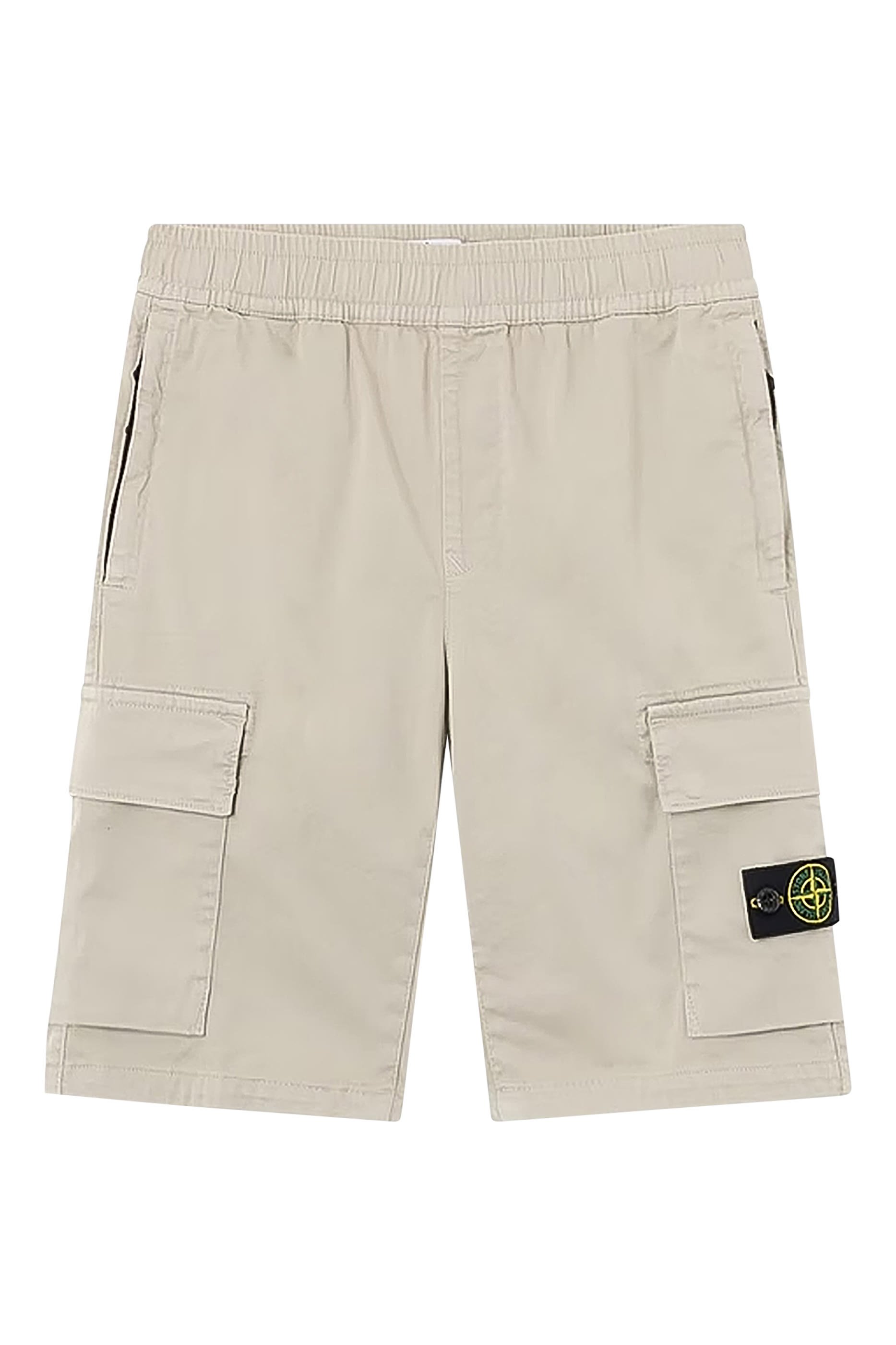 Kids Logo Elasticated Waistband Cargo Shorts
