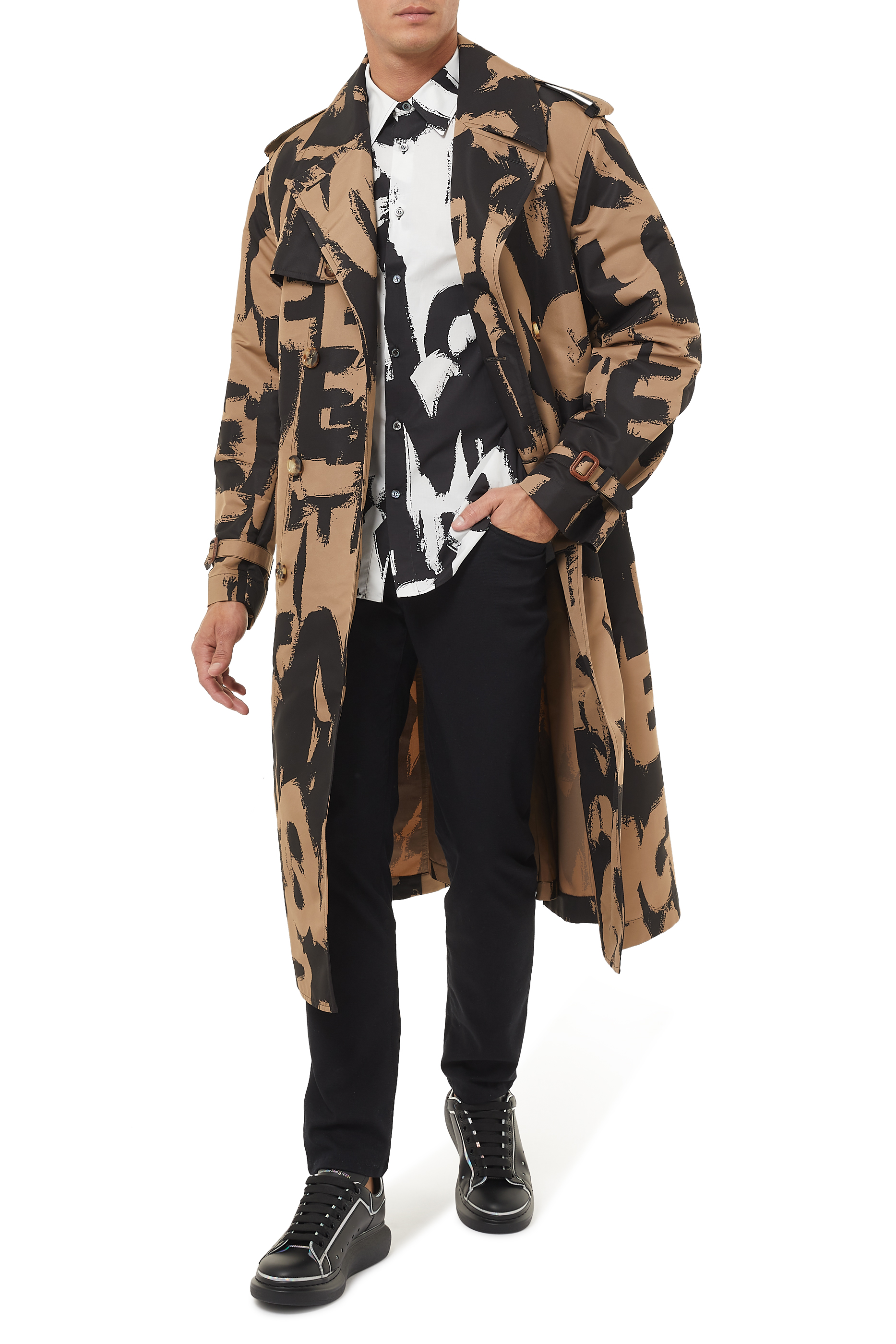 Graffiti Cotton Shirt