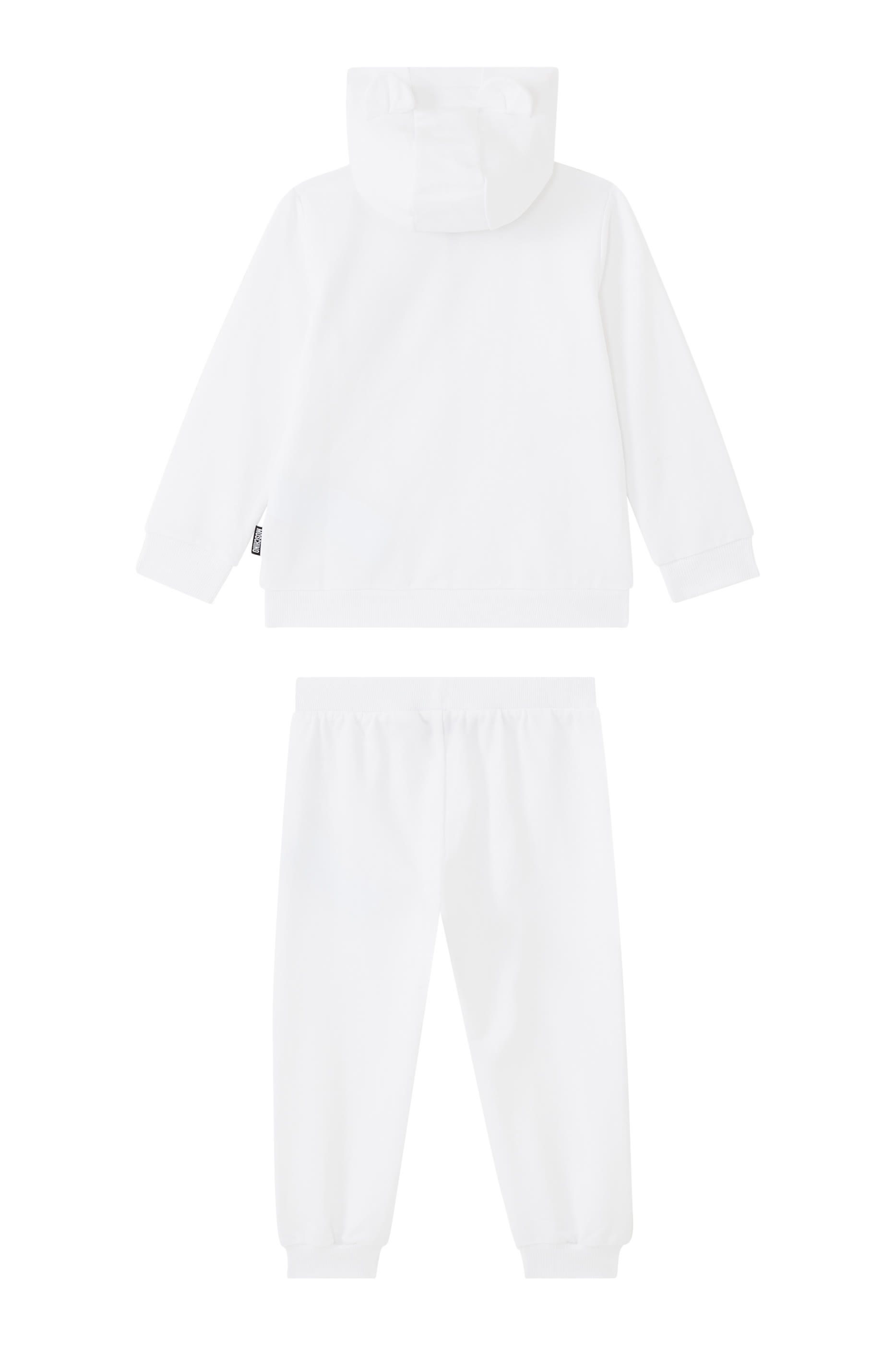 Kids Teddy Hooded Tracksuit Set