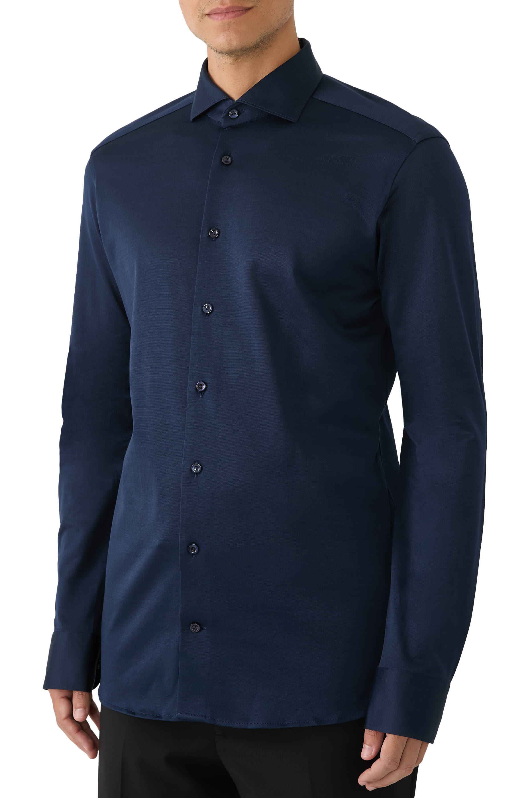 Filo di Scotia Knitted Jaquard Shirt