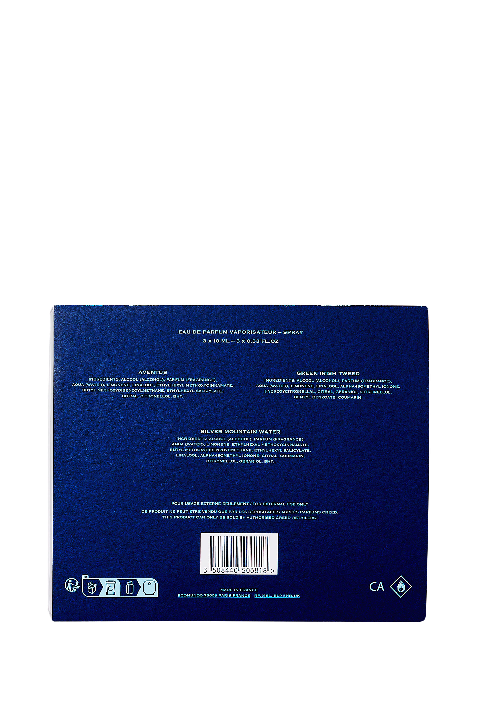 Men&rsquo;s Discovery Eau de Parfum, Set of 3