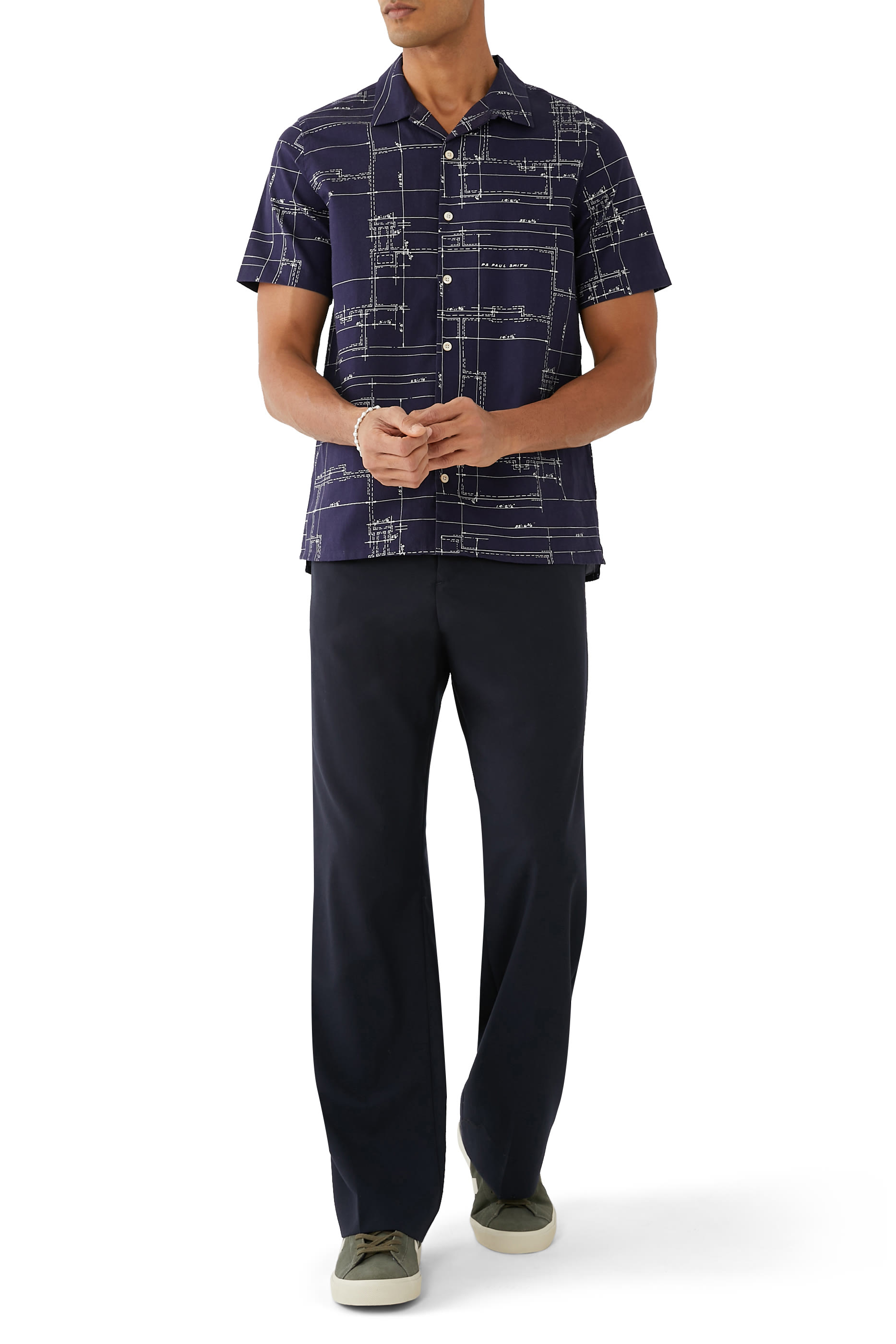 Short-Sleeve Print Shirt