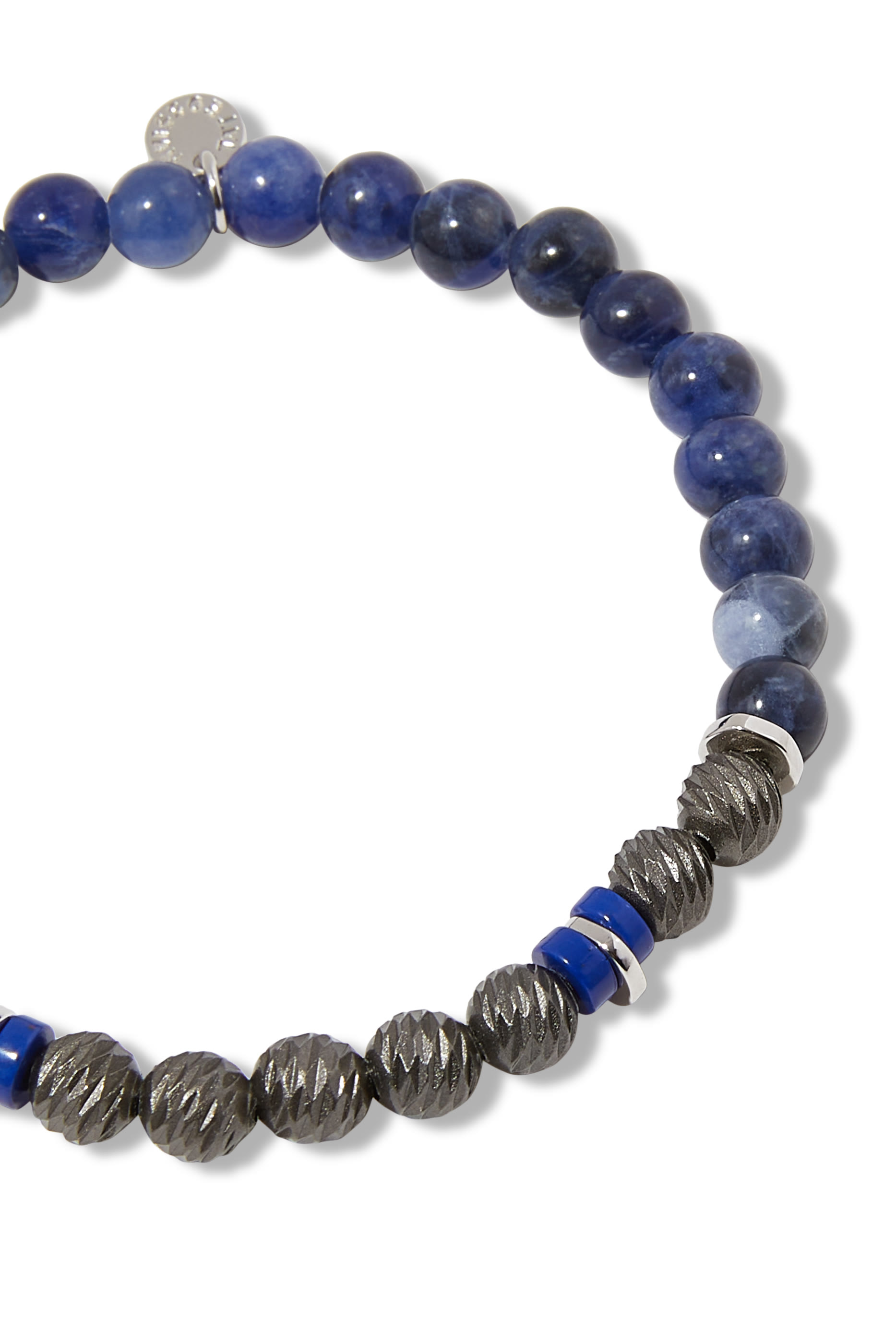 Silver Beaded Bracelet