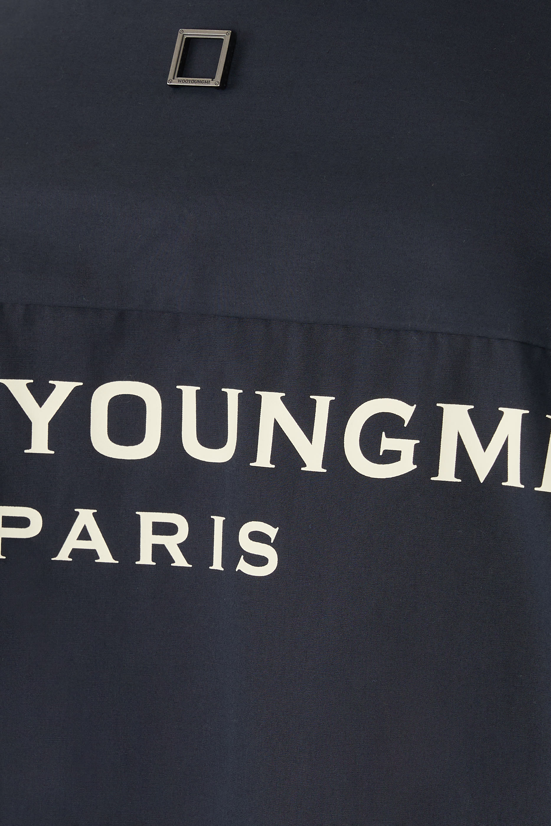  Mint Cotton Back Logo Check Shirt 