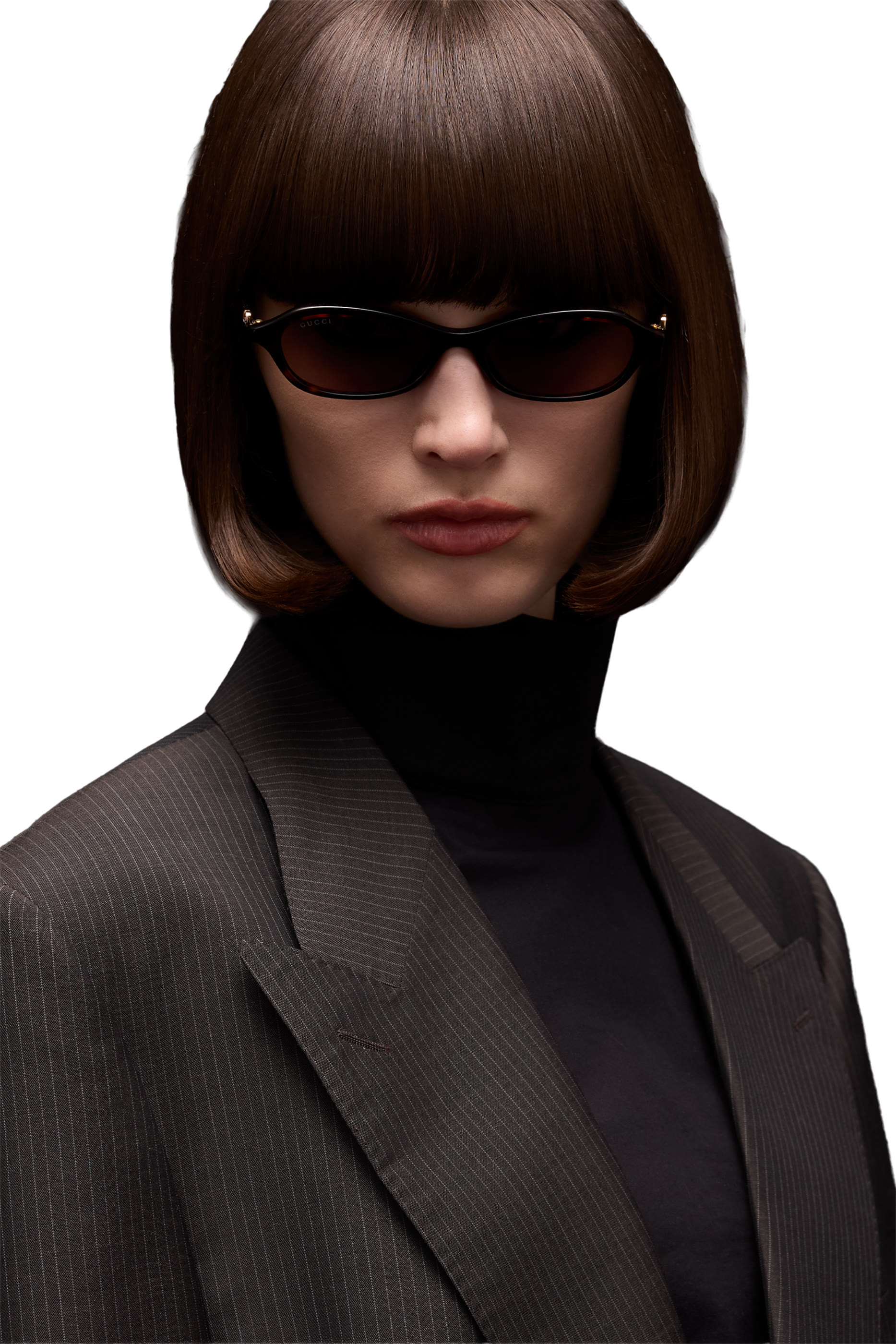  Oval-Frame Sunglasses