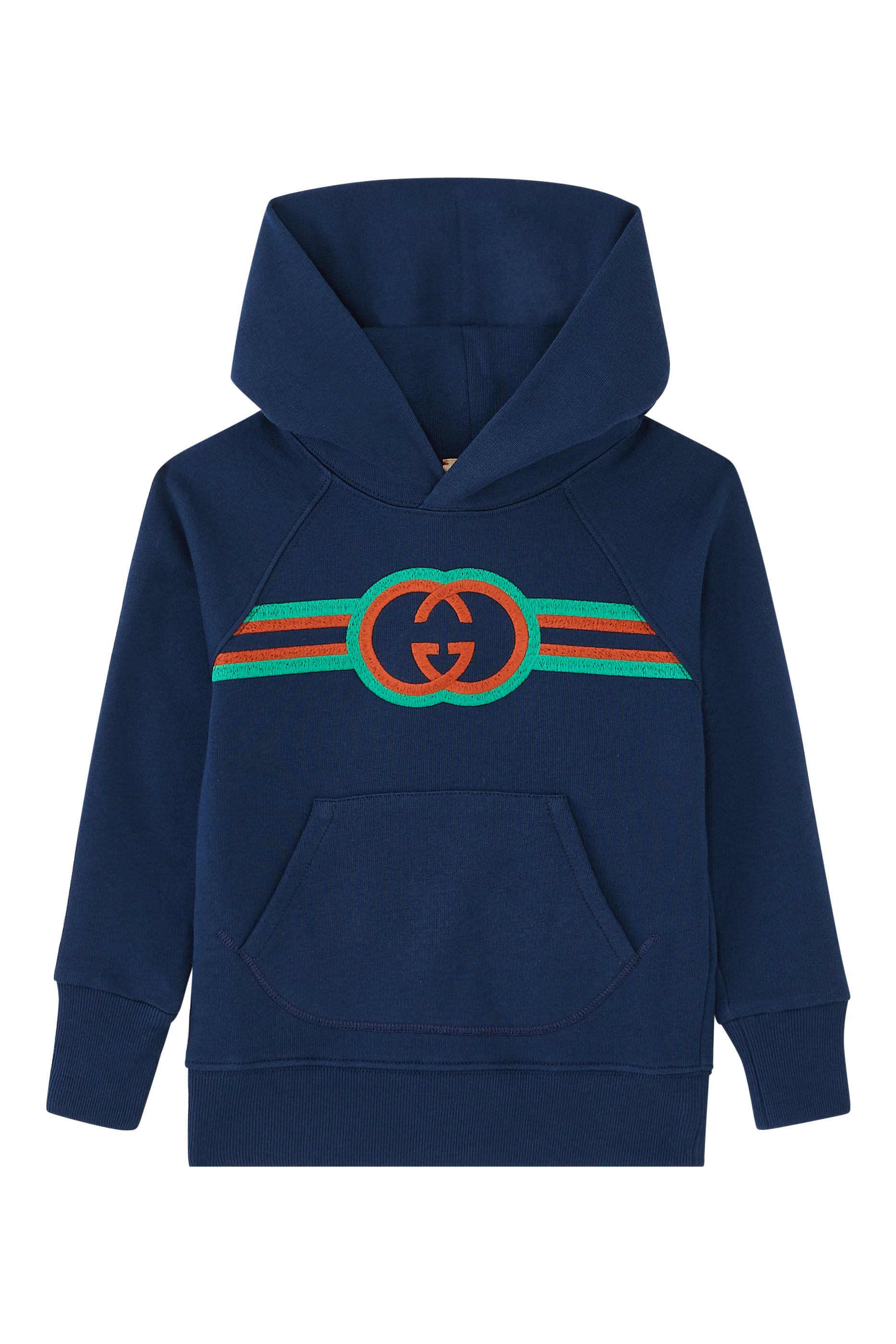 Kids Logo Embroidered Hoodie