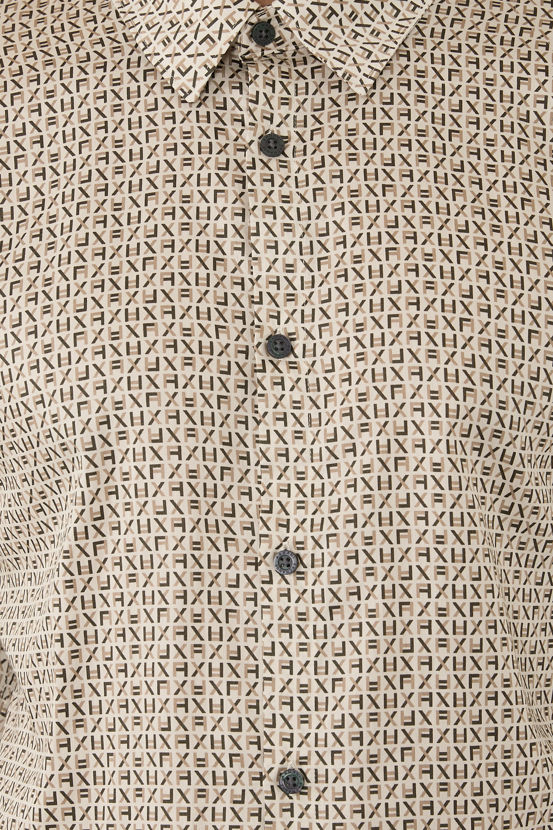 Logo Pattern Shirt