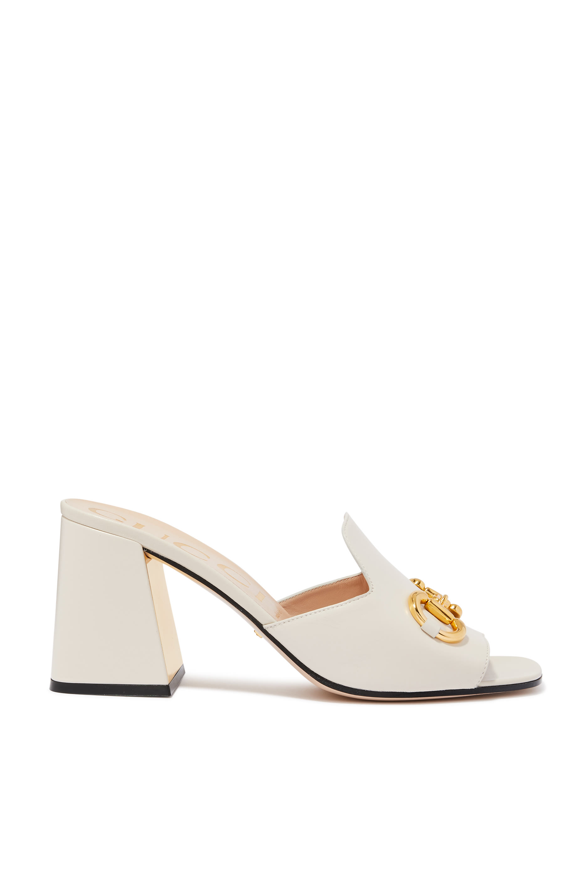 Horsebit Slide Sandals