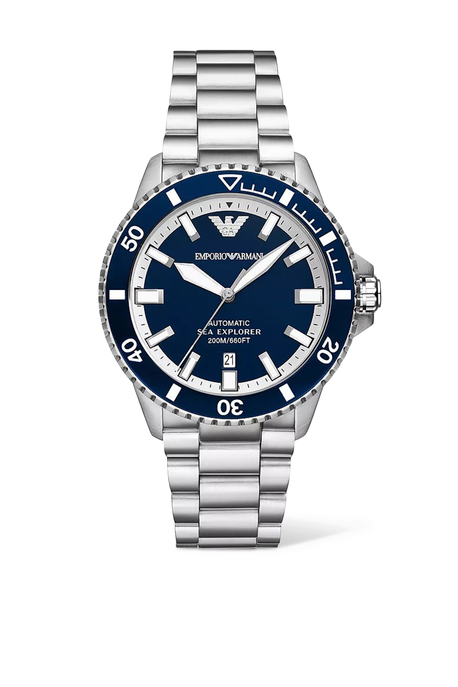 Sea Explorer Automatic Stainless Steel Watch