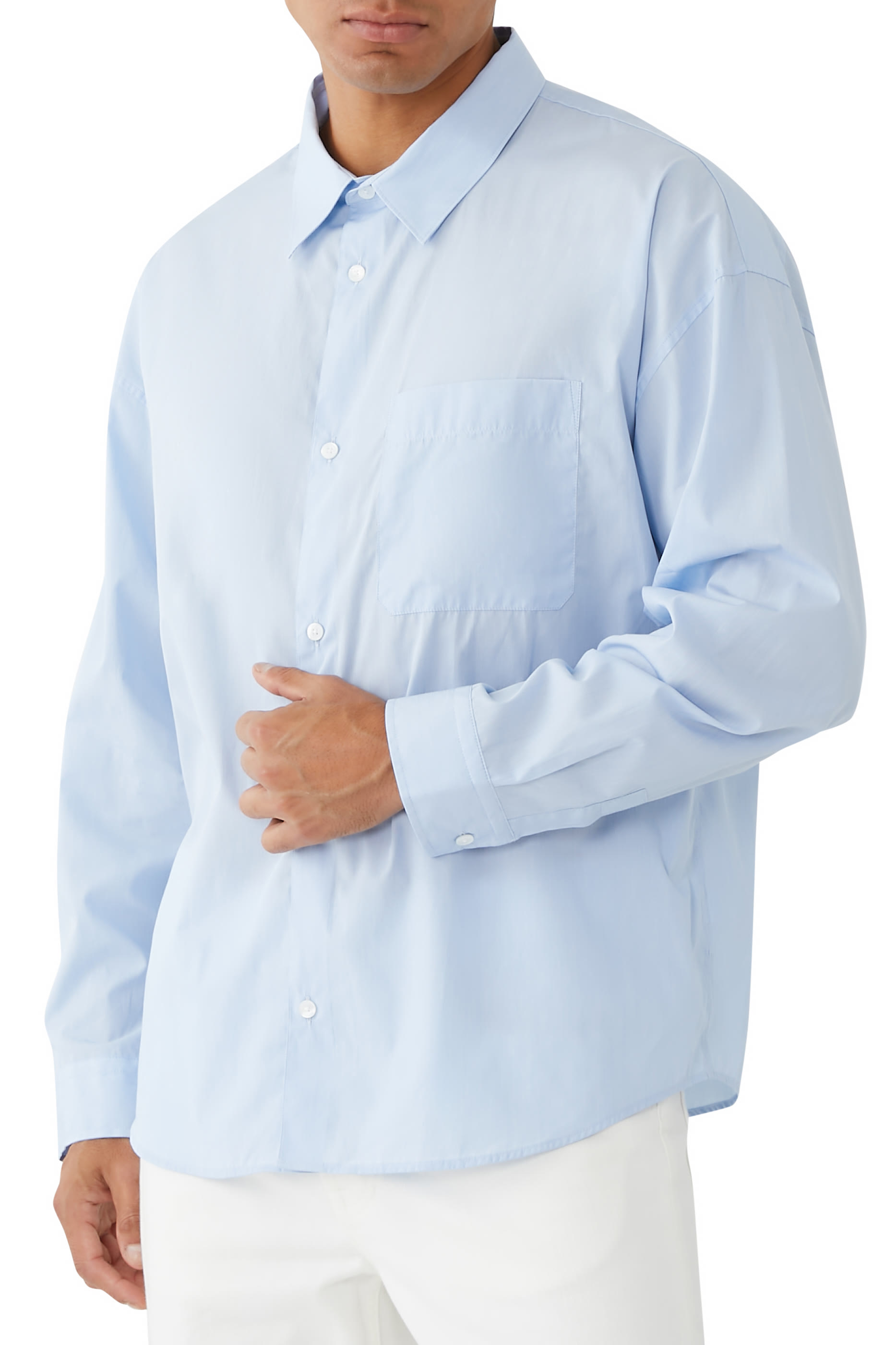 Relaxed Solid Shirt