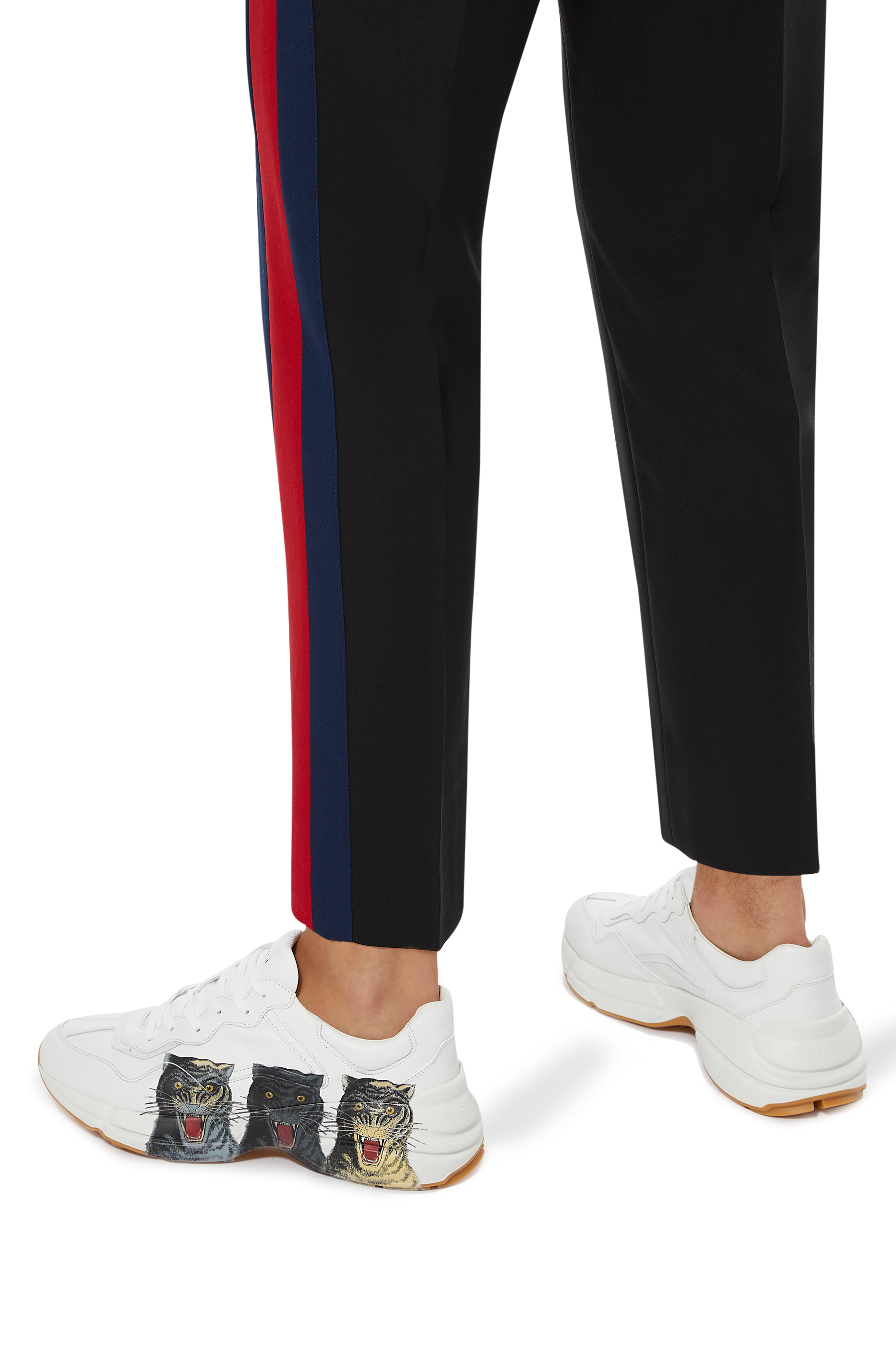 Rhyton Tiger Print Sneakers