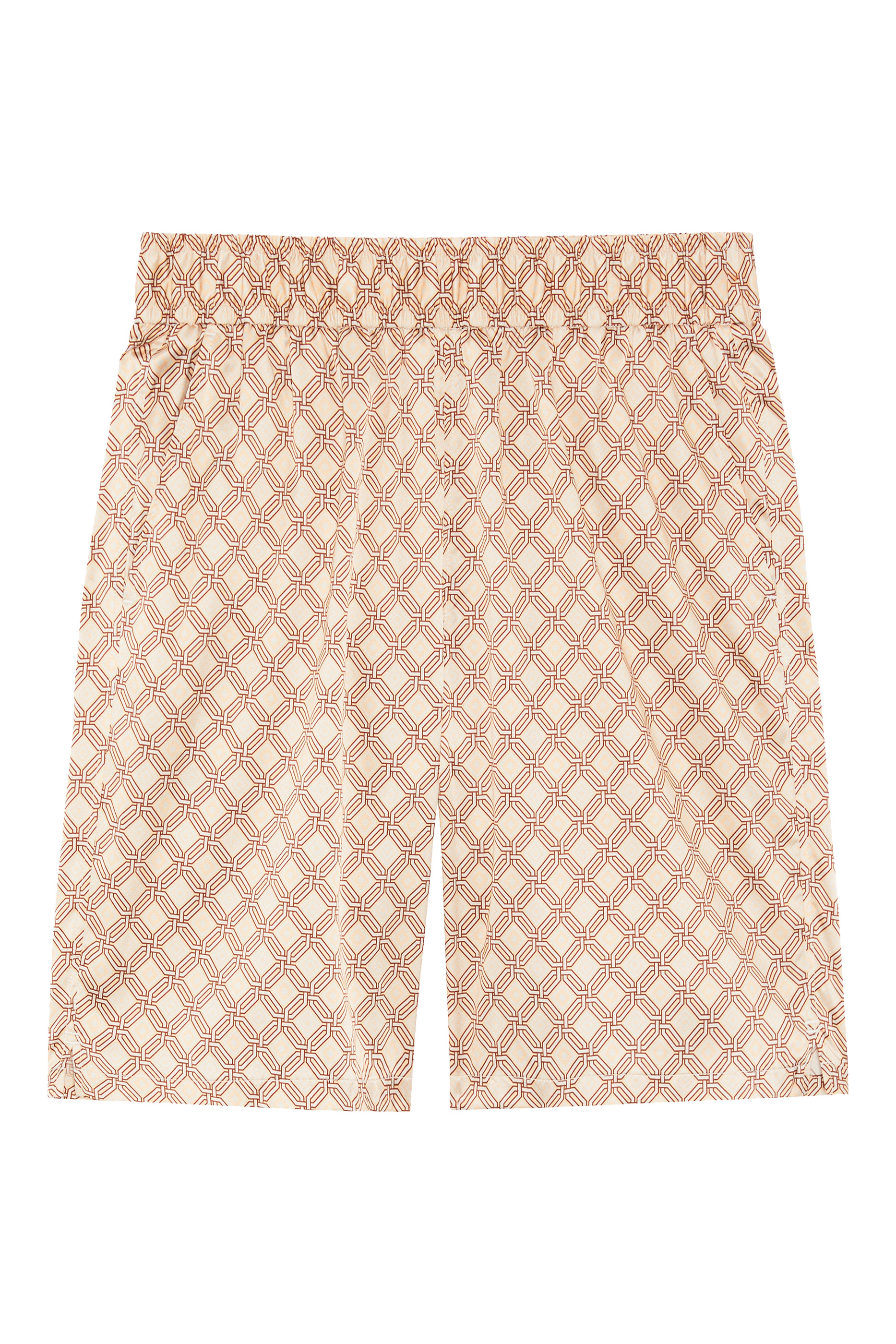 Palma Treliça Silk Shorts
