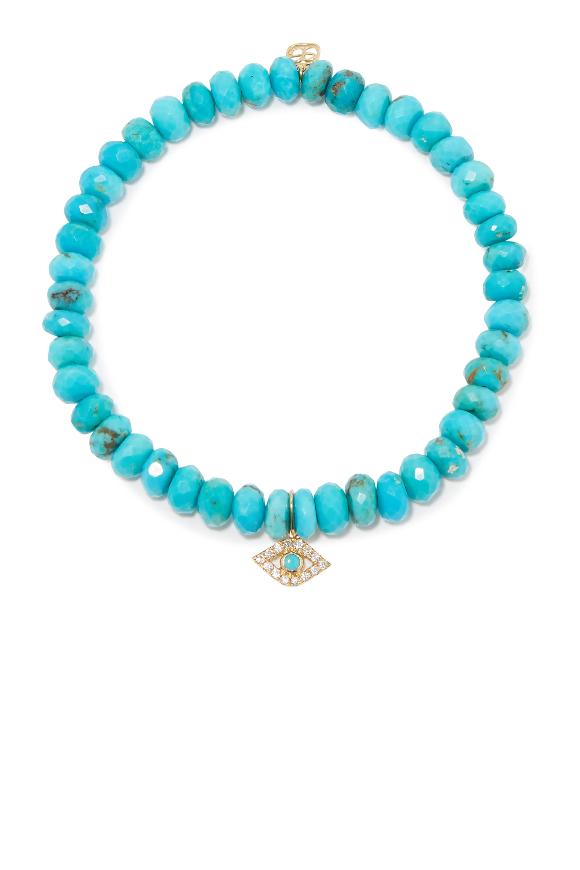 Evil Eye Turquoise Charm Bracelet