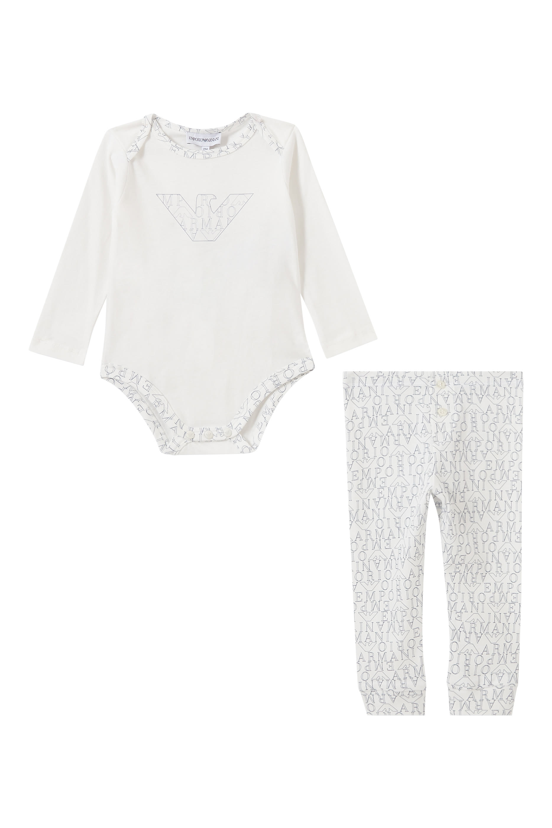 Kids EA Logo T-Shirt & Joggers Set