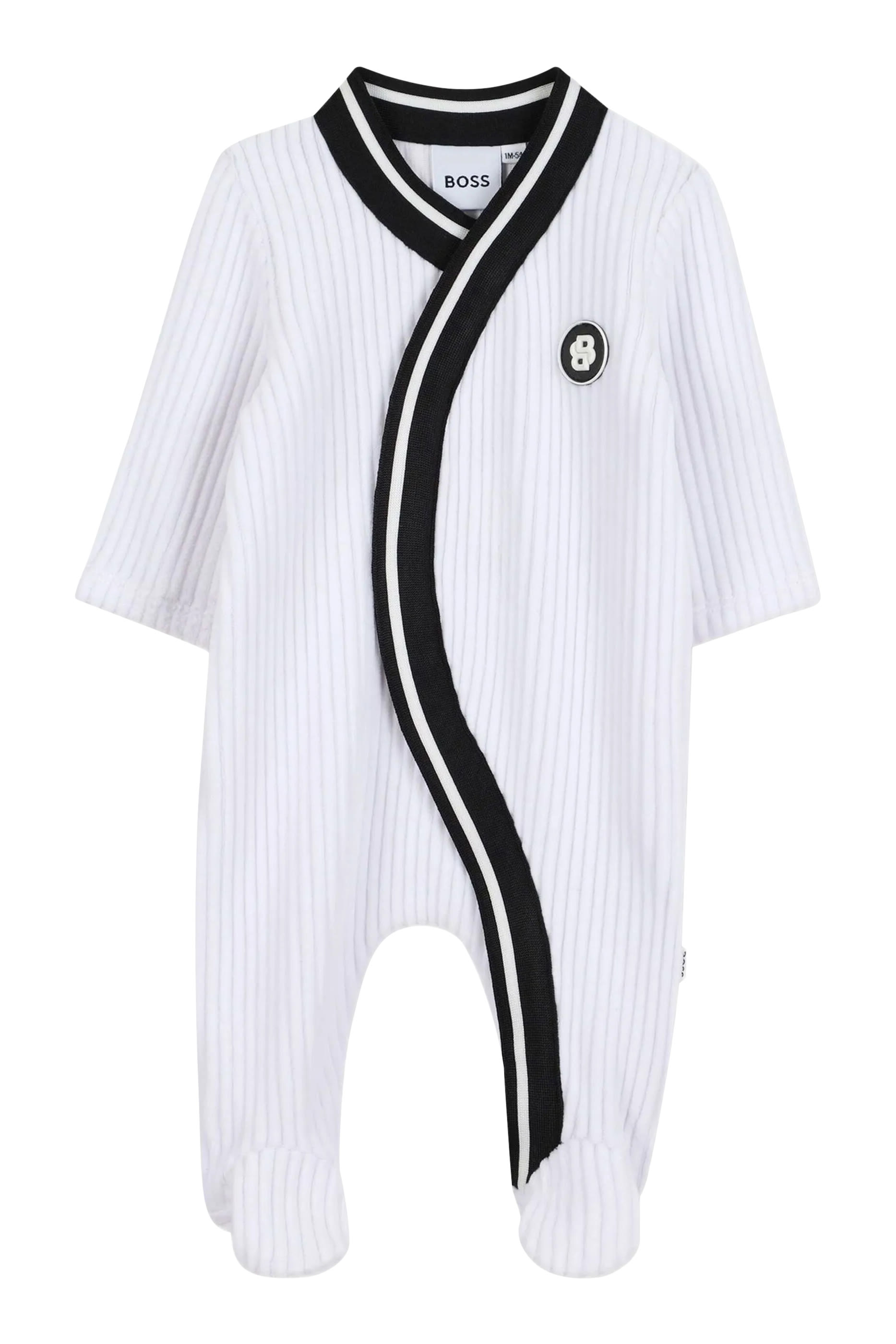 Kids Logo-Patch Pajama and Hat Set