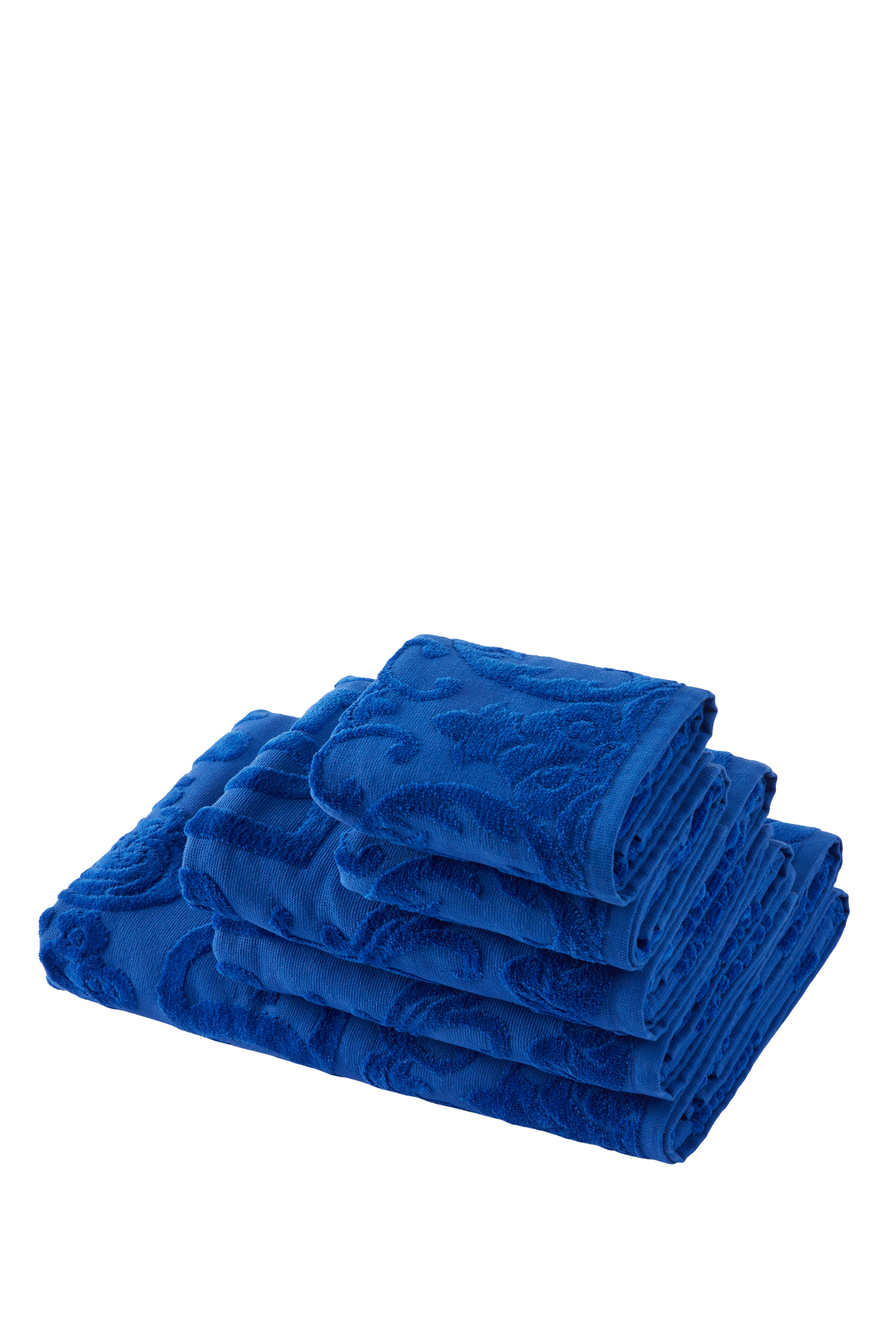 Istituzionale Terry Cotton Bath Towels, Set of 5