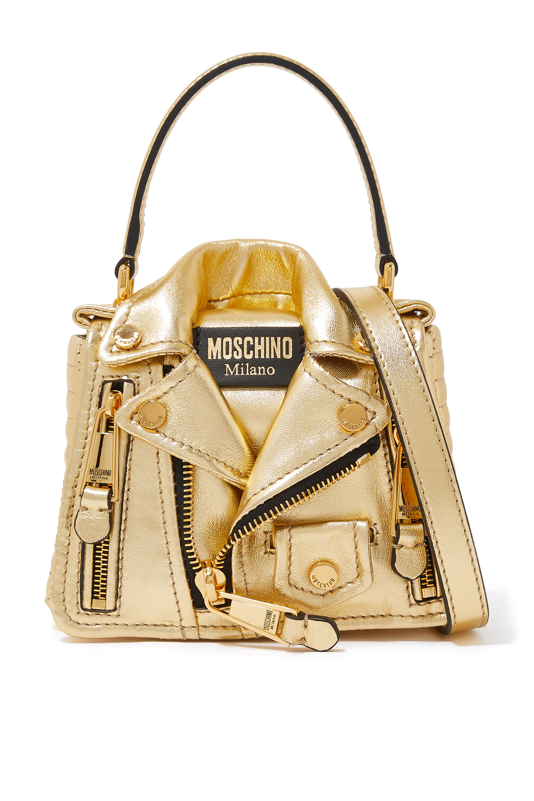 Mini Leather Biker Bag