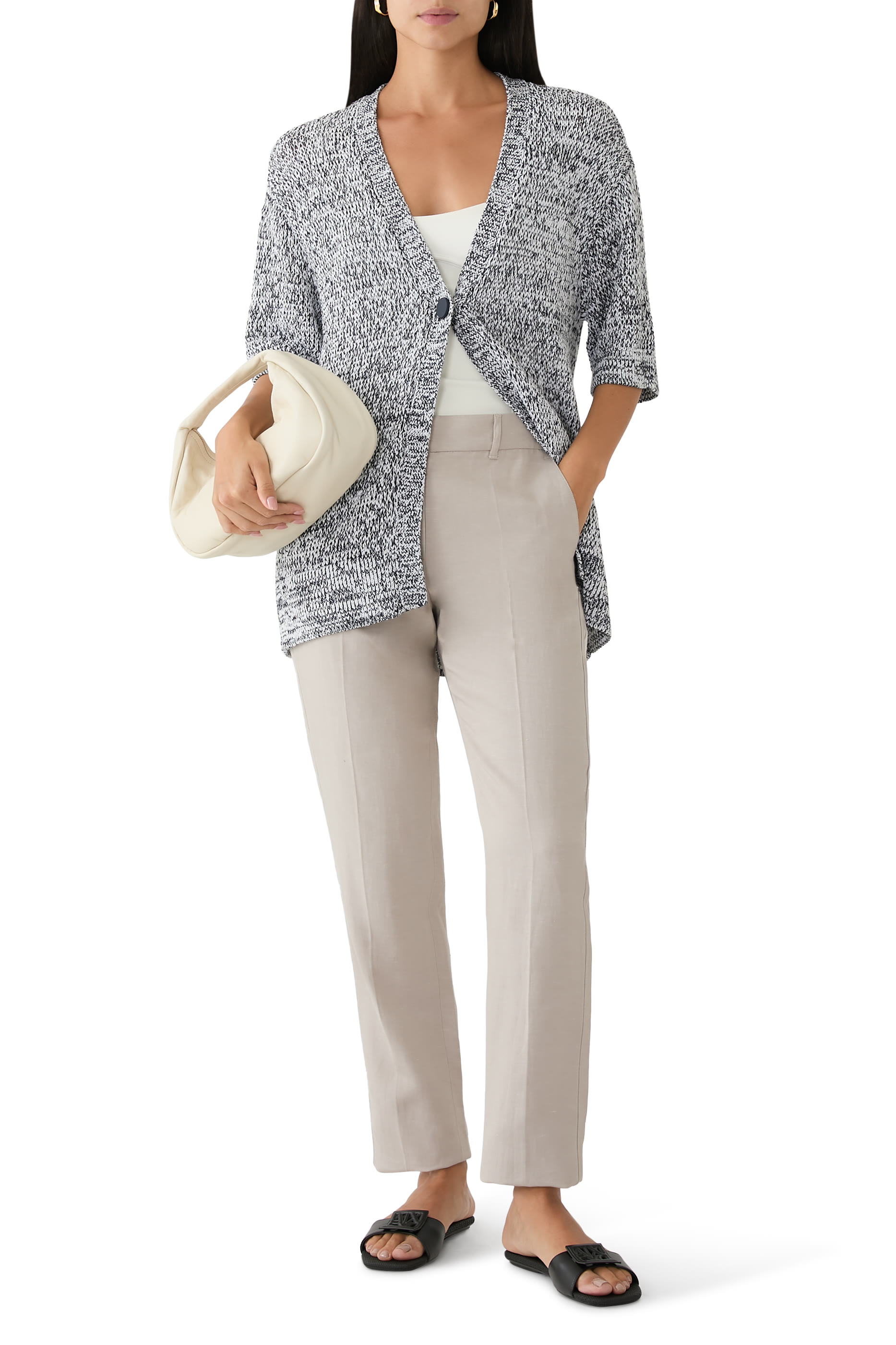 V-Neck Cardigan Kintwear