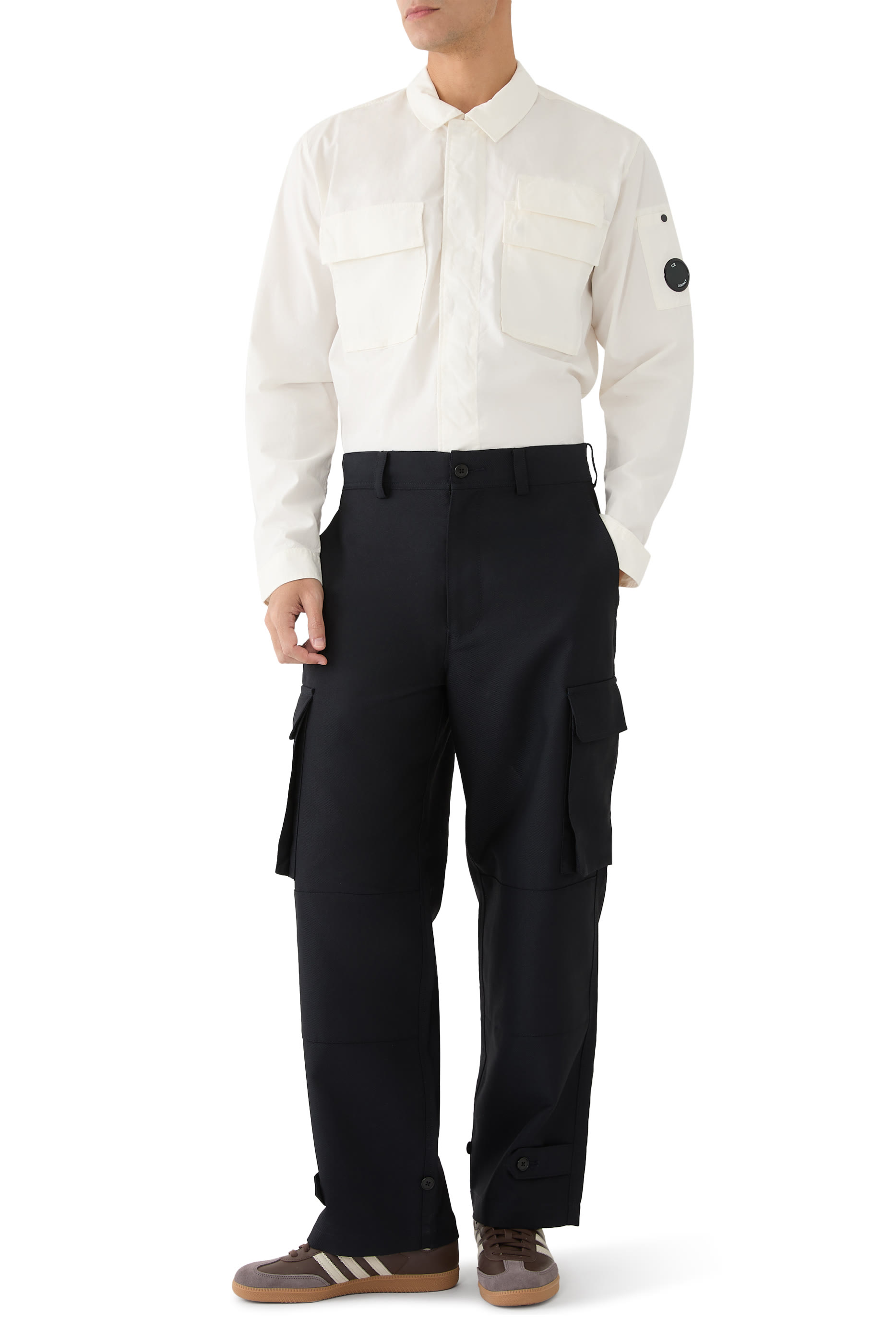 Organic Gabardine Lens Shirt