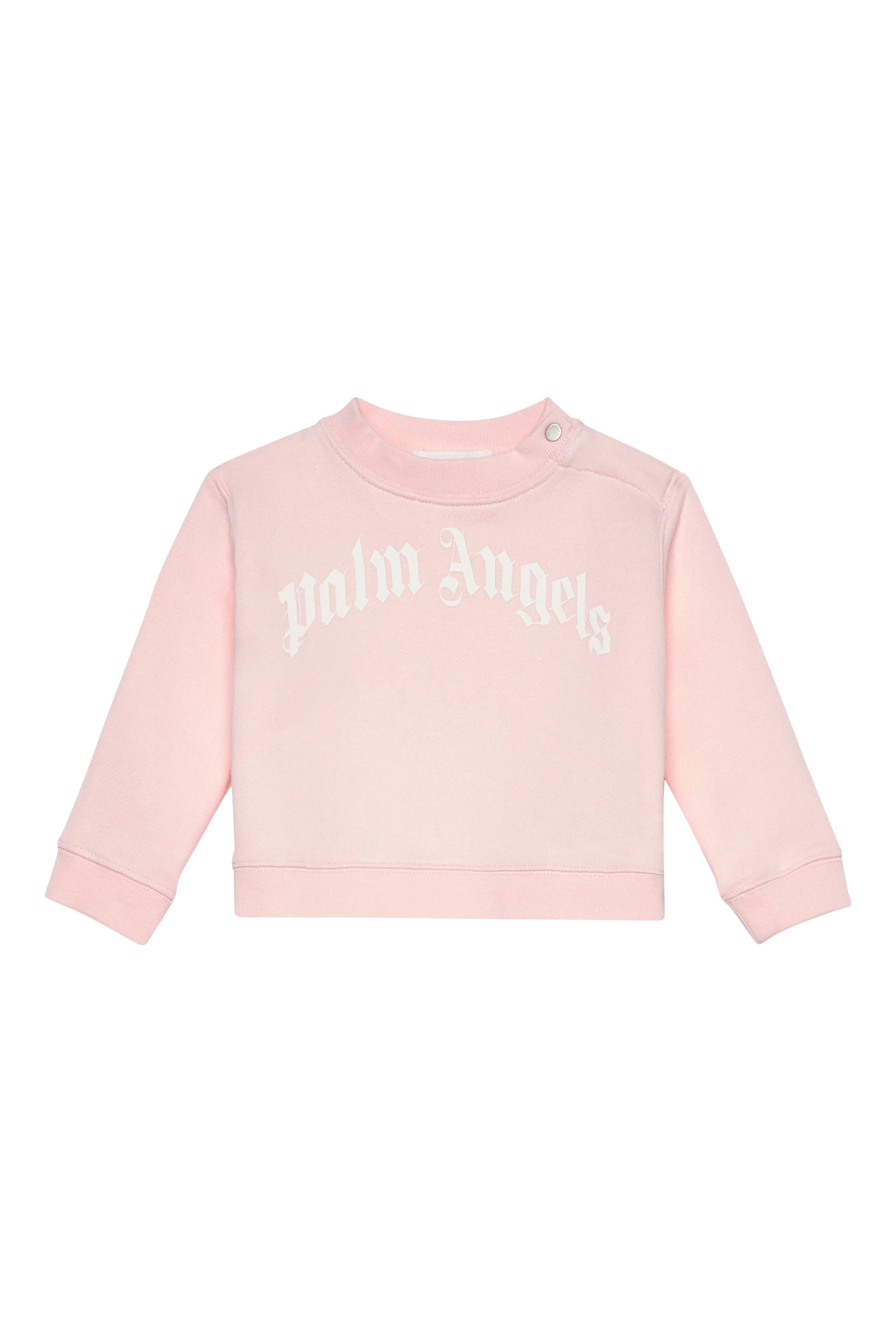 Kids Curved Logo Sweatshirt