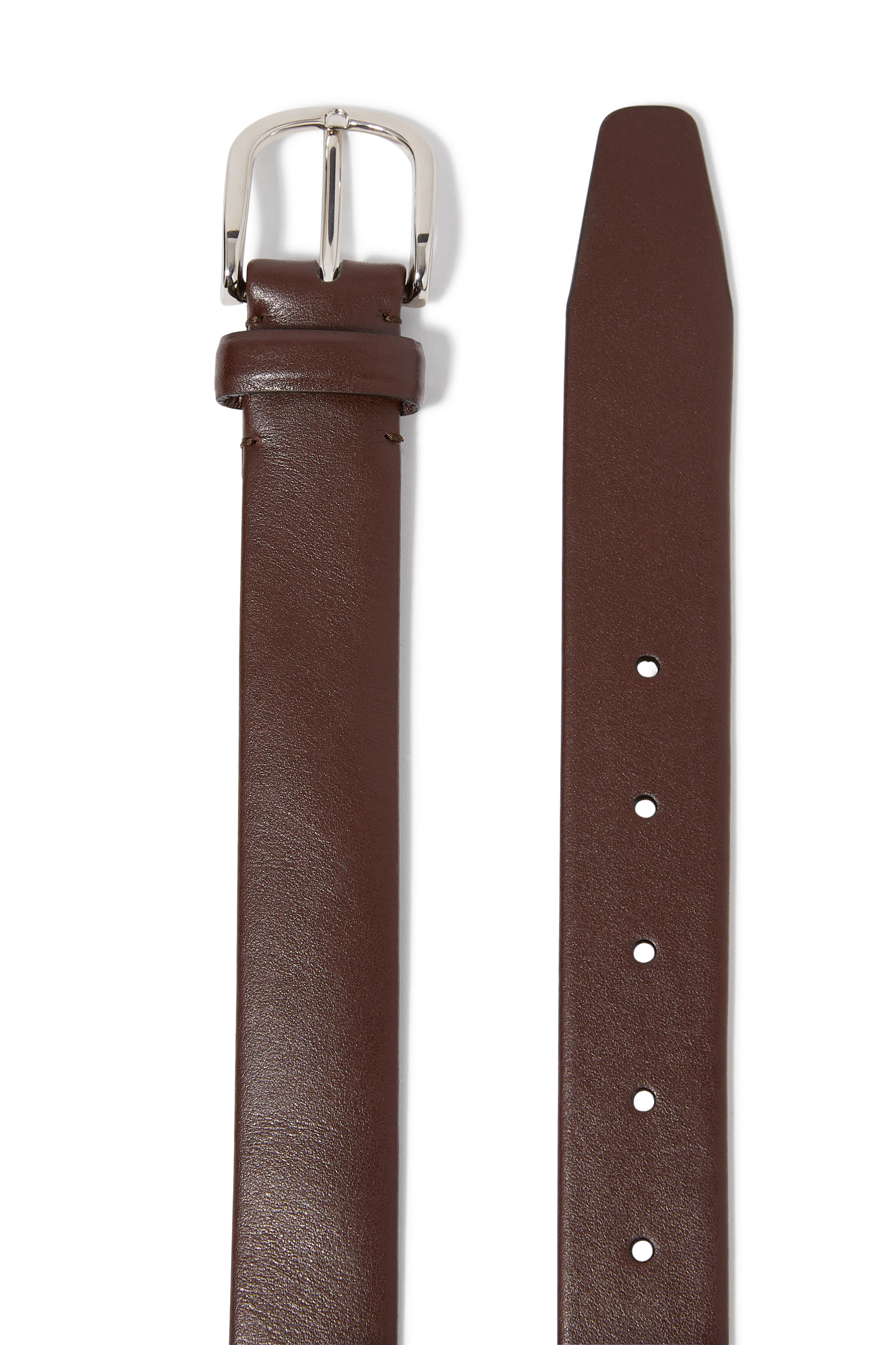 Rounded Buckle Belt