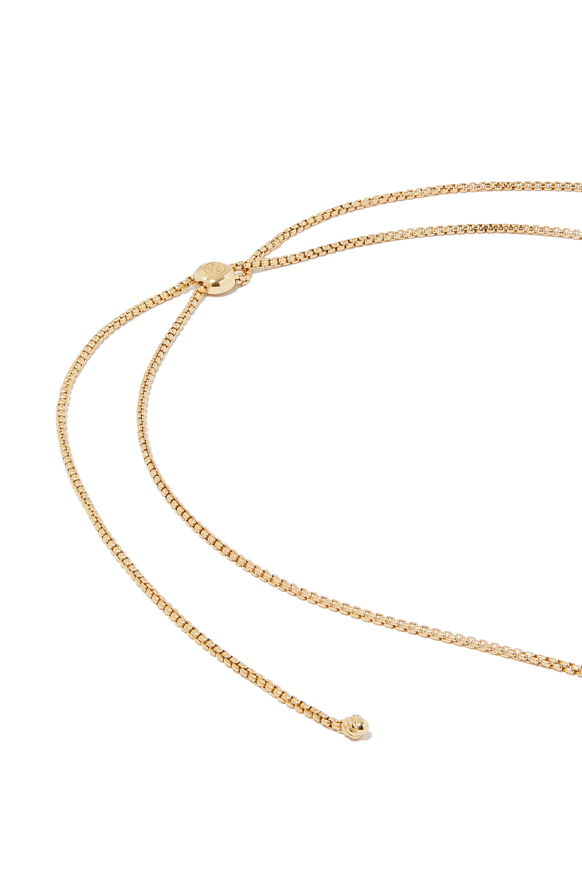 Smooth Vehicle Box Chain Necklace