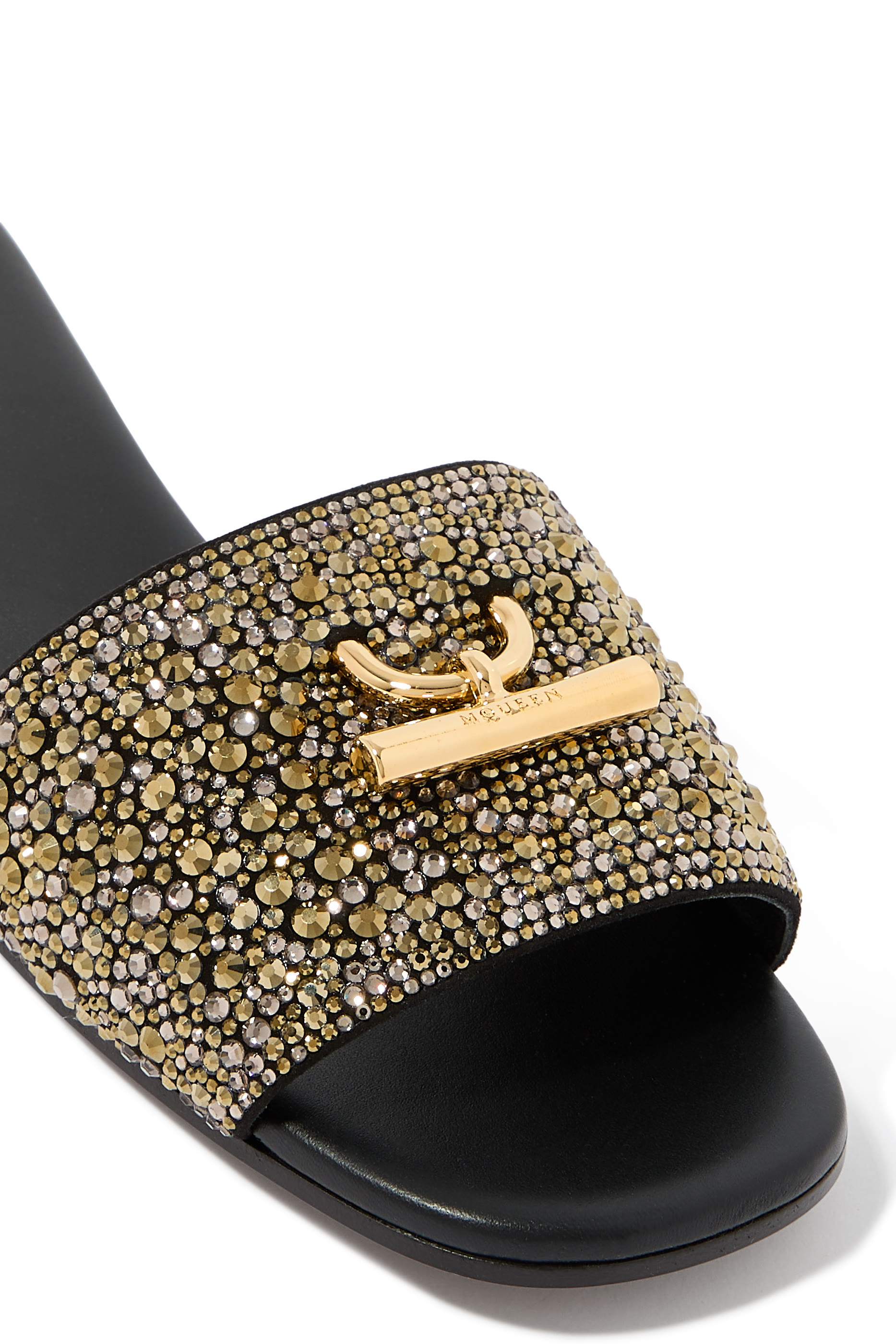 Studded T-Bar Sandals