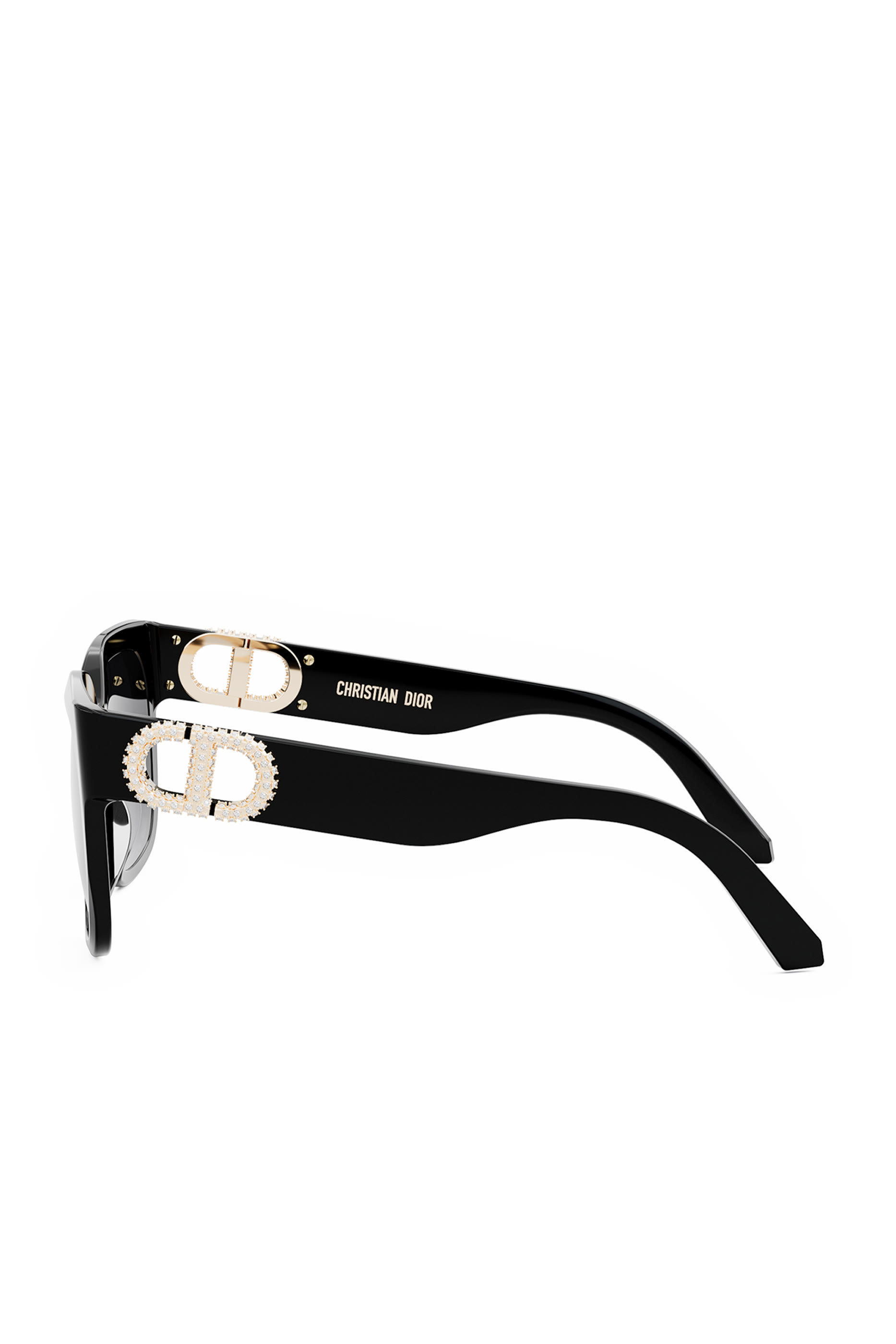 30Montaigne S11I Black Square Sunglasses