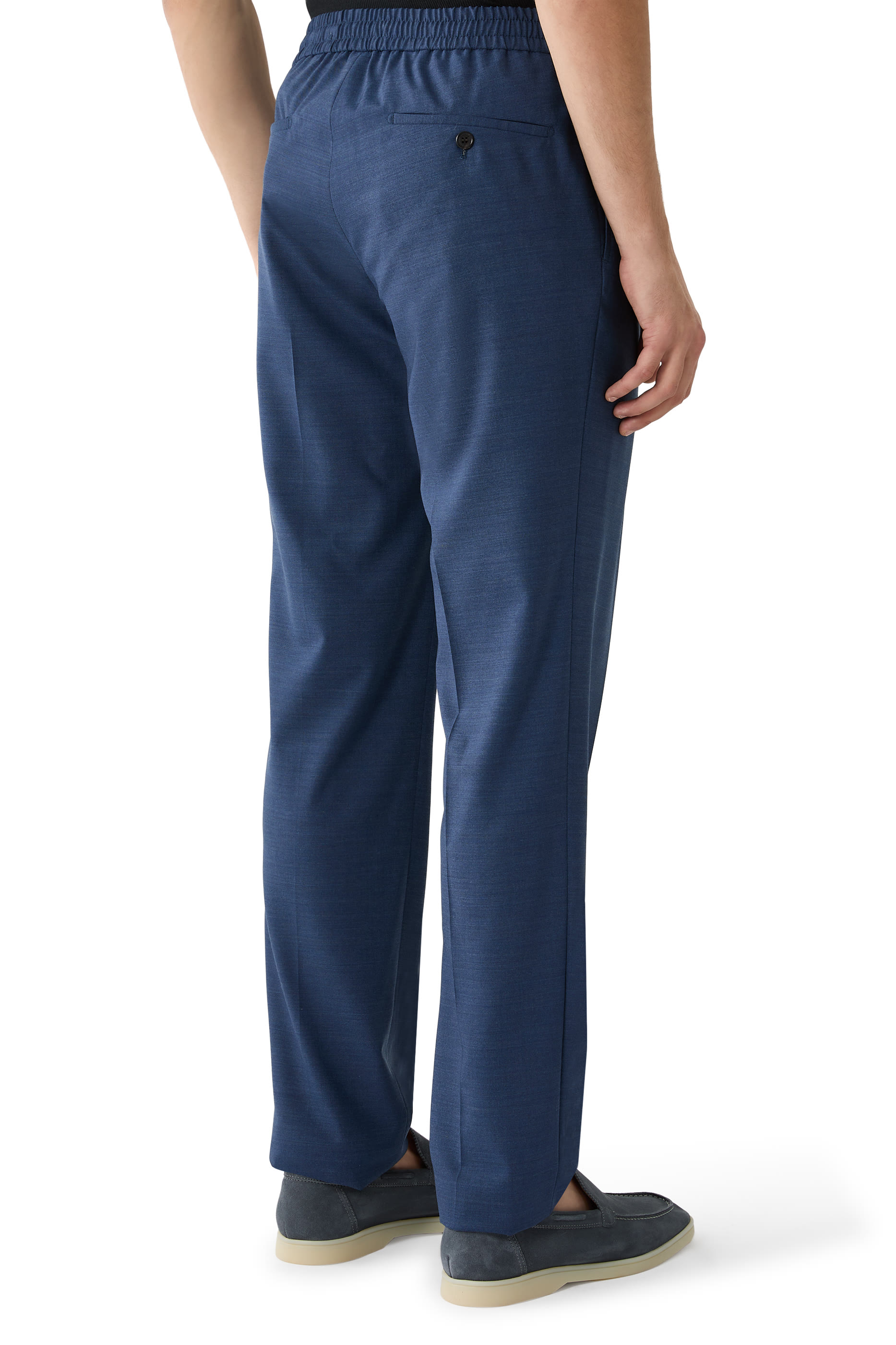 Drawstring Tapered Pants