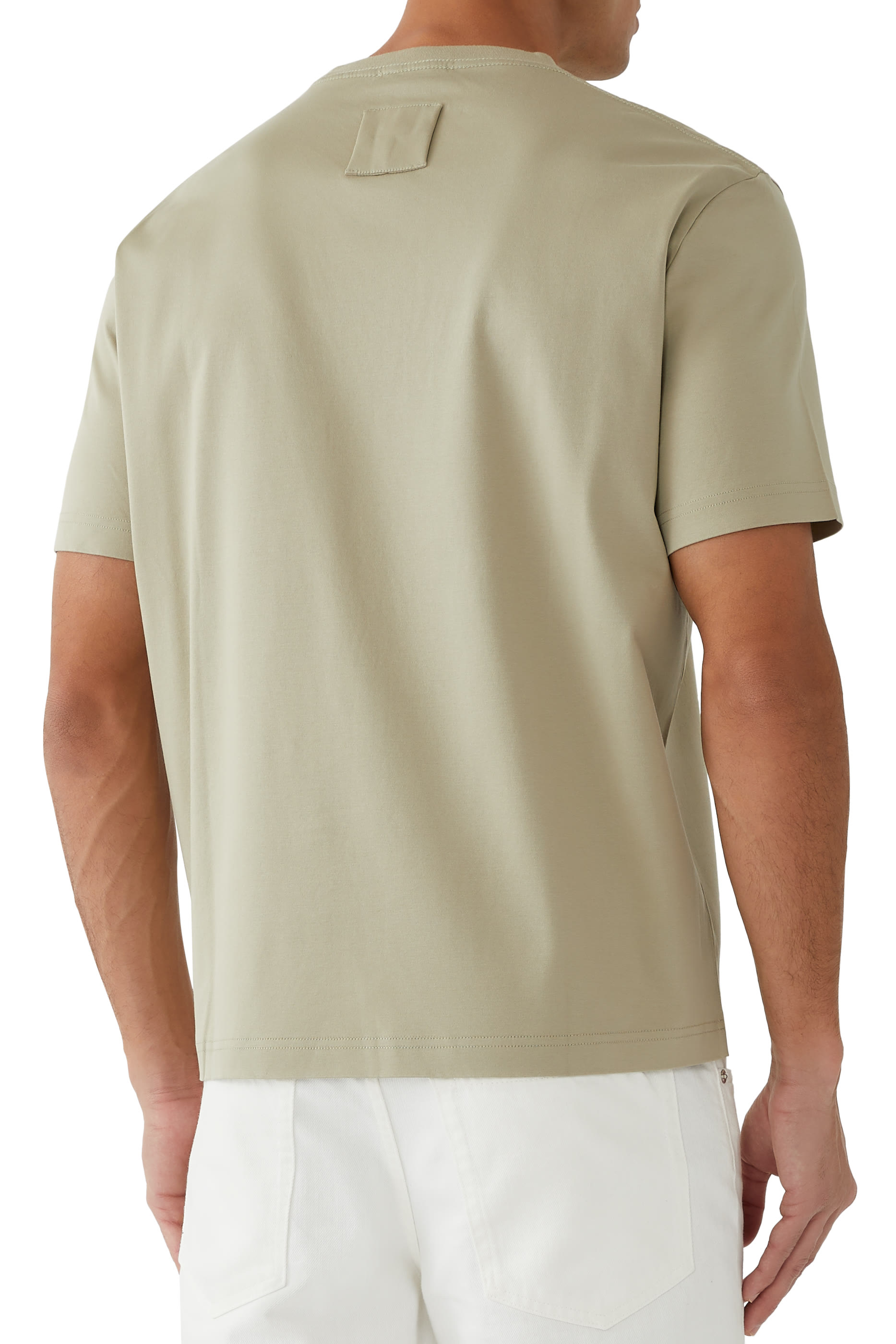 Debossed Script Logo T-Shirt