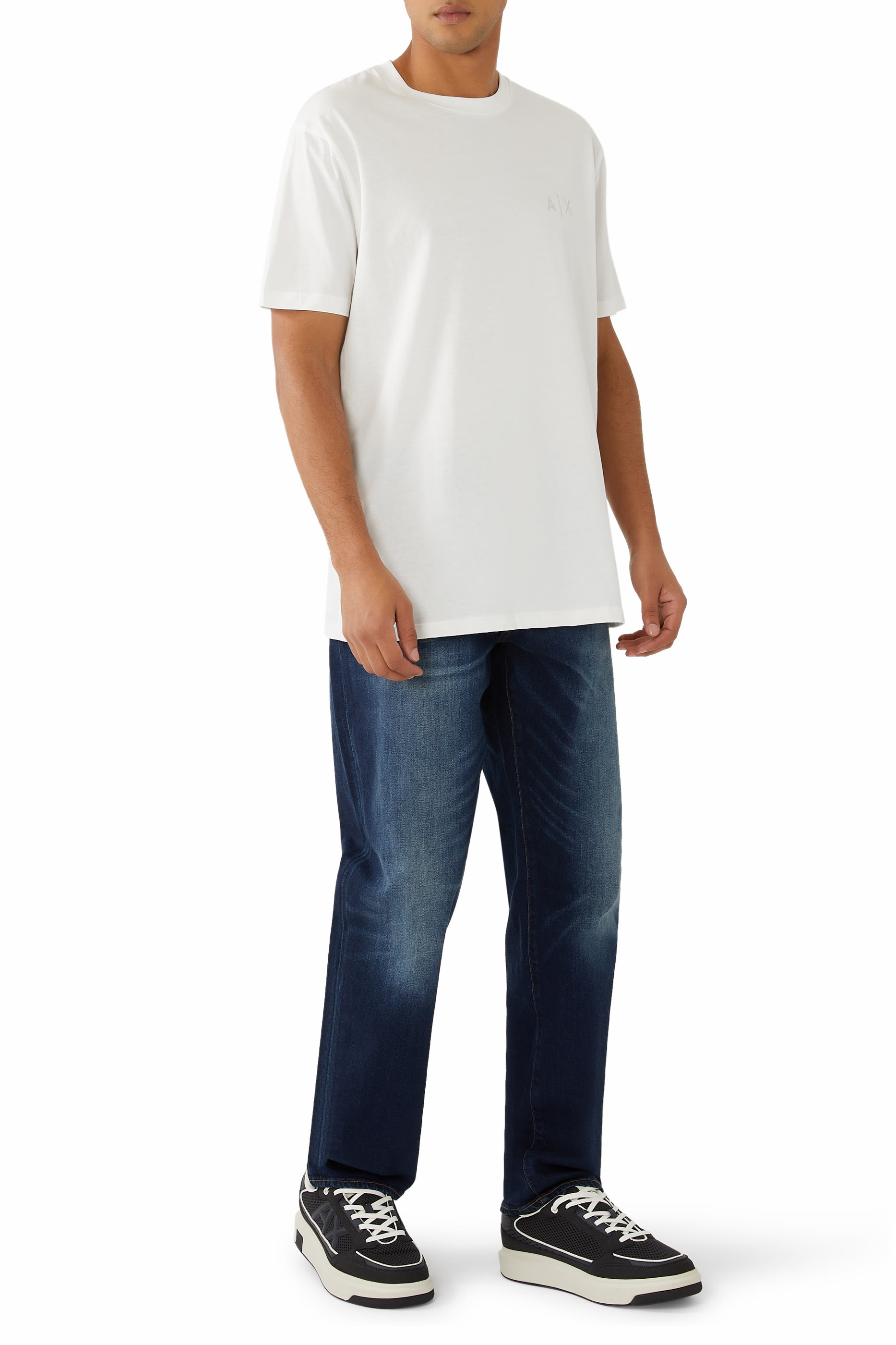 AX Logo Regular Fit T-Shirt