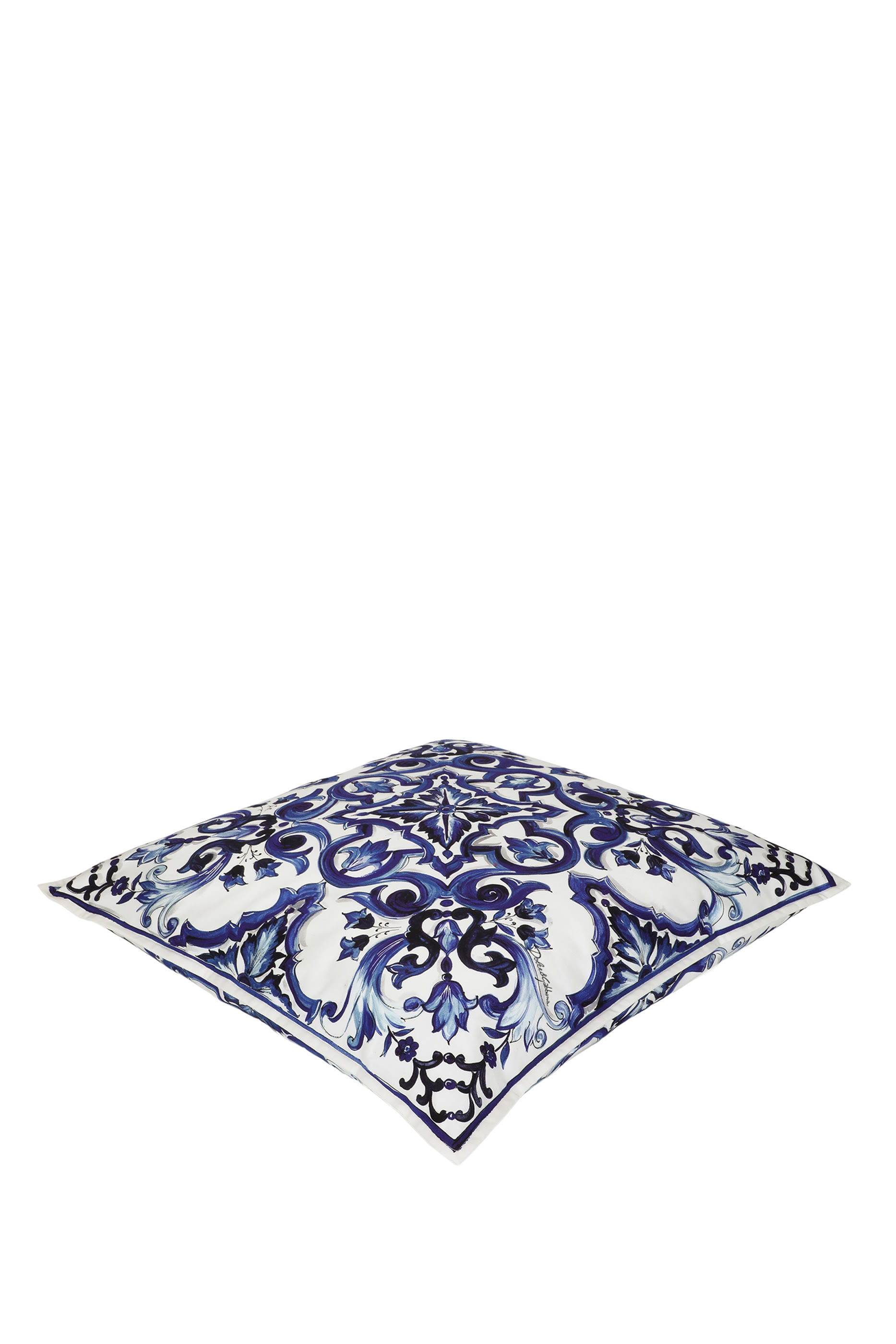 Blu Mediterraneo Medium Canvas Cushion