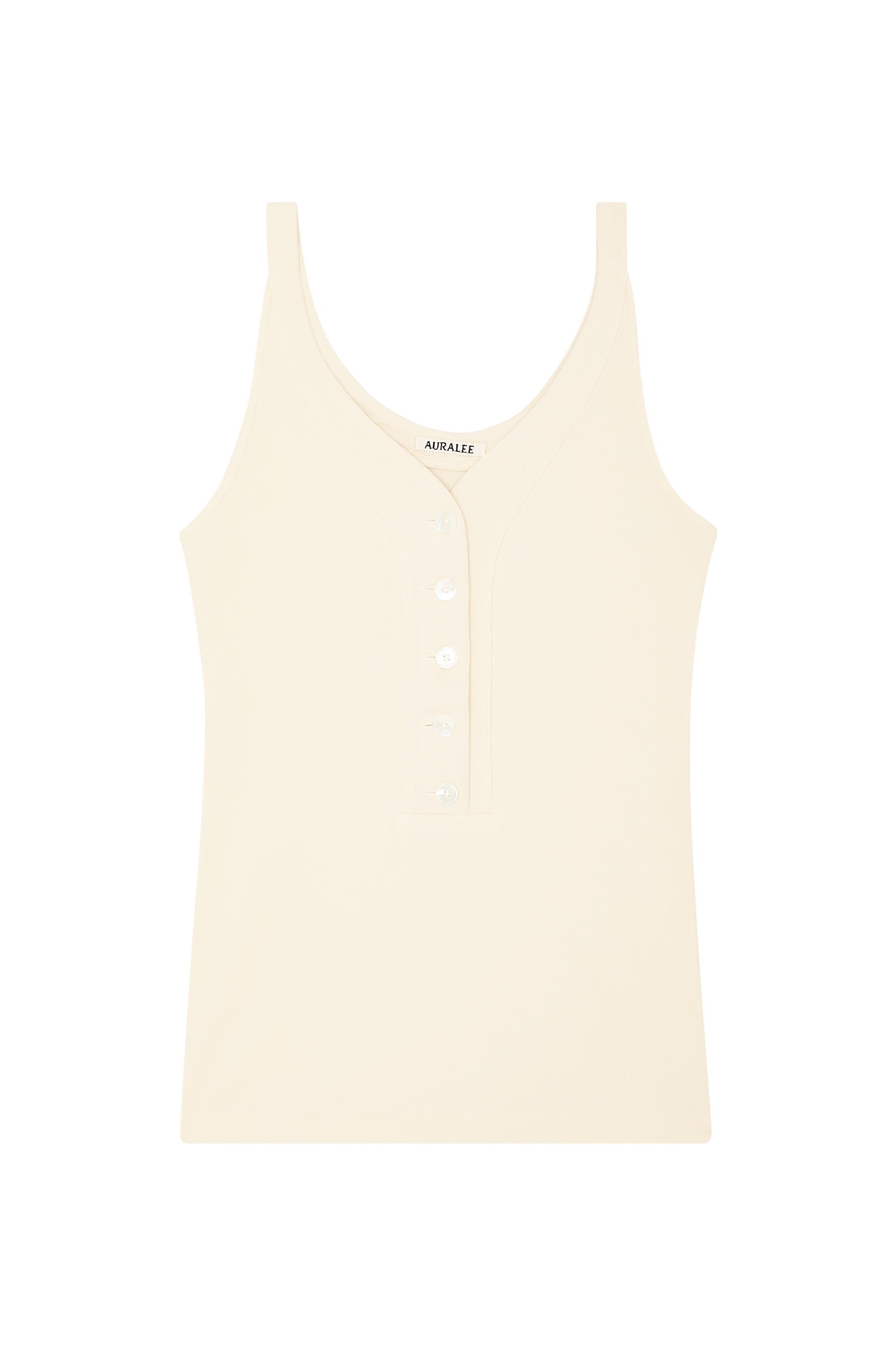 Organic Cotton Fine Rib Tank