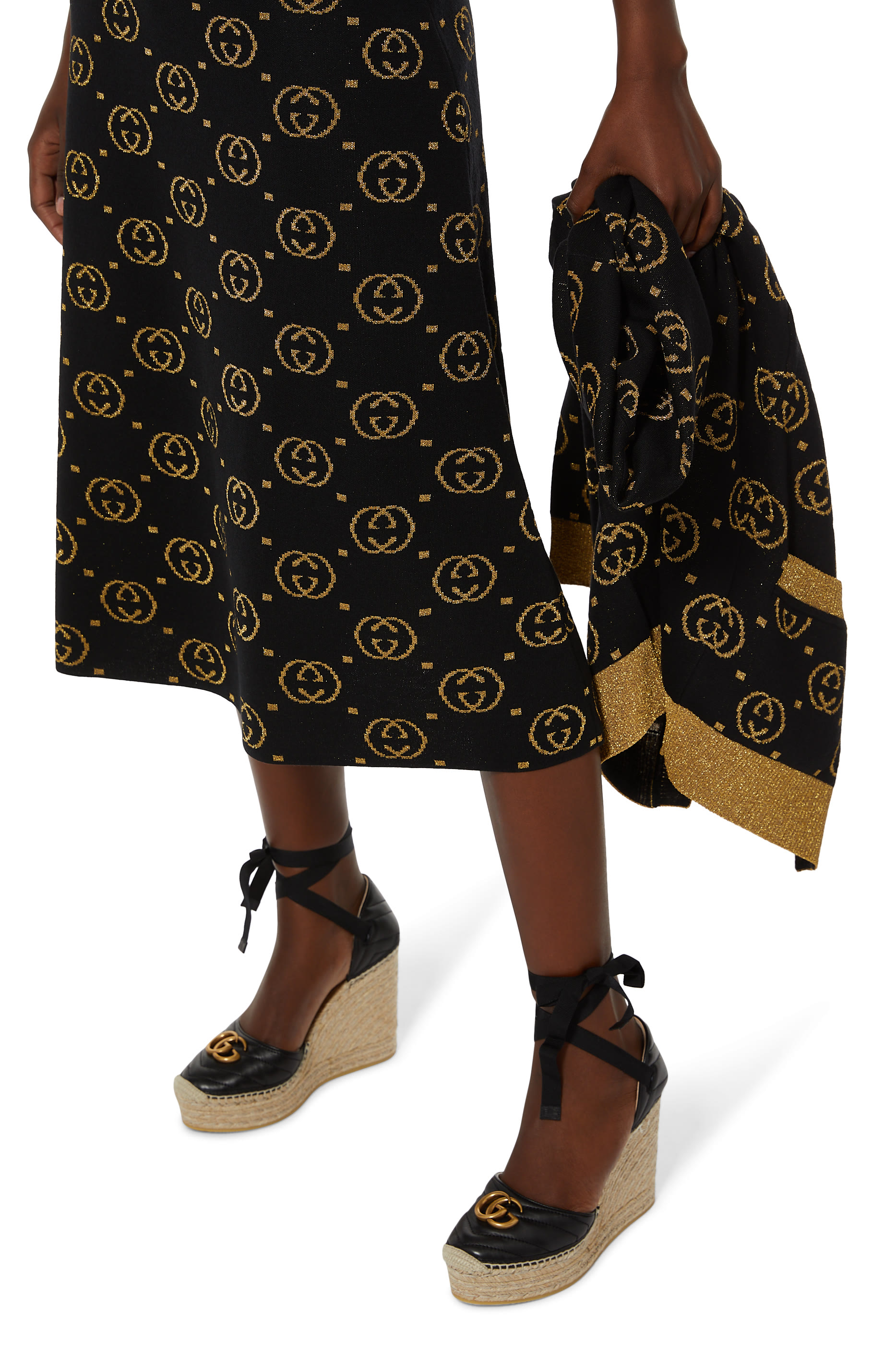 Platform Leather 120 Espadrilles