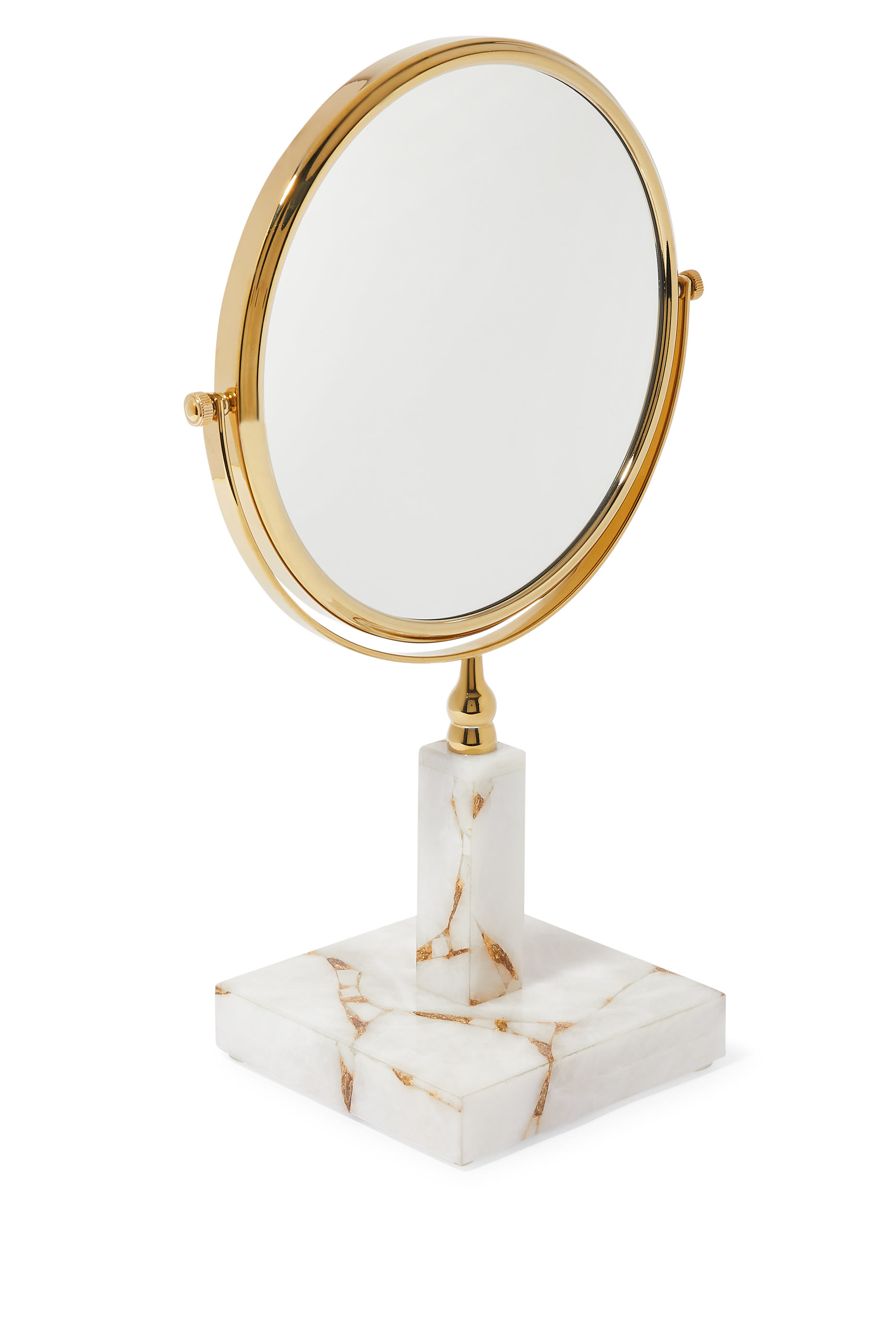 Taj Milk Quartz Mirror