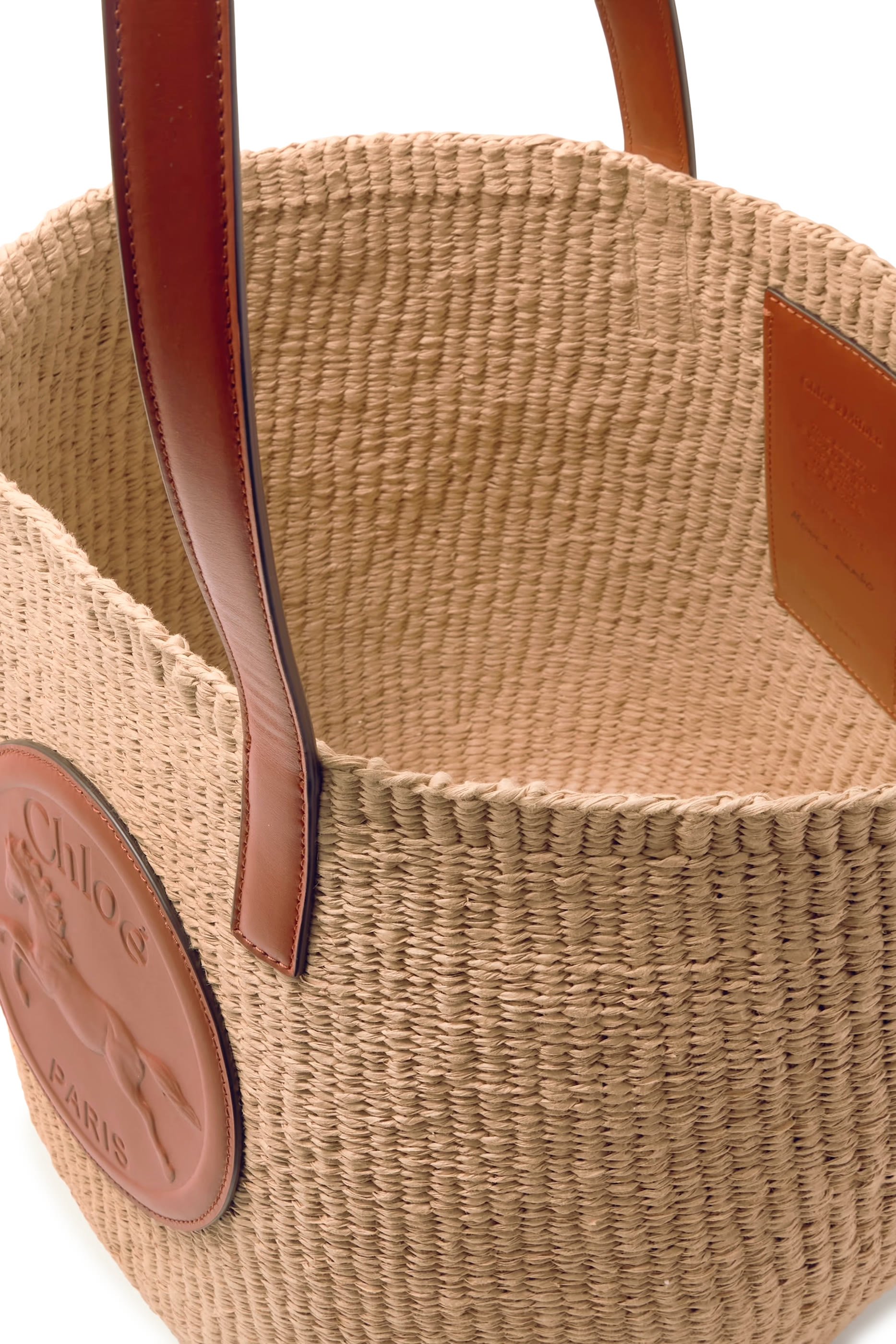 Large Horse Medal Basket Bag