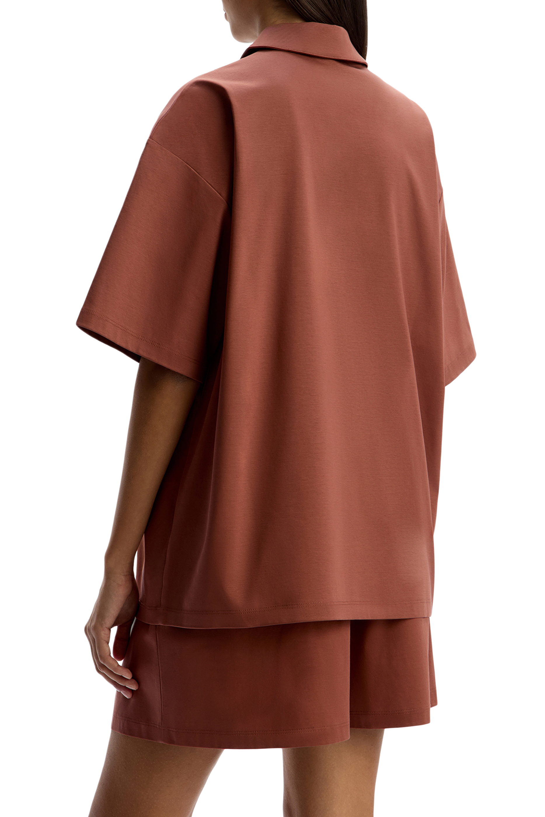  Mercerised Cotton Polo T-Shirt 